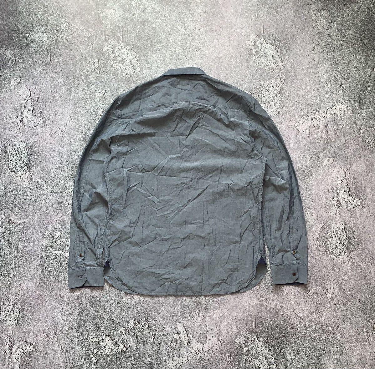 Allsaints × Vintage Allsaints L button up shirt polo long sleeve casual Size US L / EU 52-54 / 3 - 9 Thumbnail