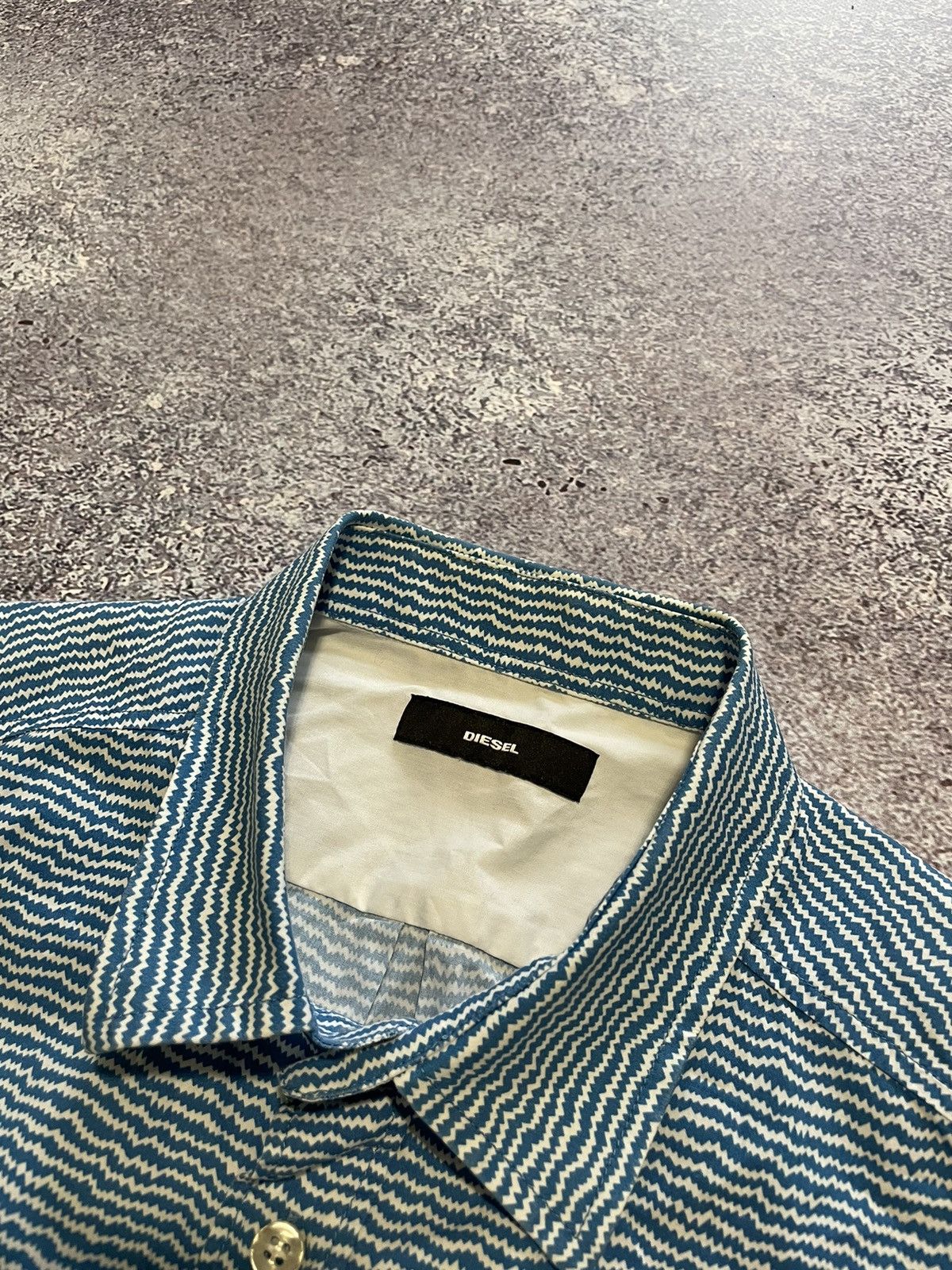 Diesel × Vintage Diesel Shirts Button Up Polo Size US L / EU 52-54 / 3 - 5 Thumbnail