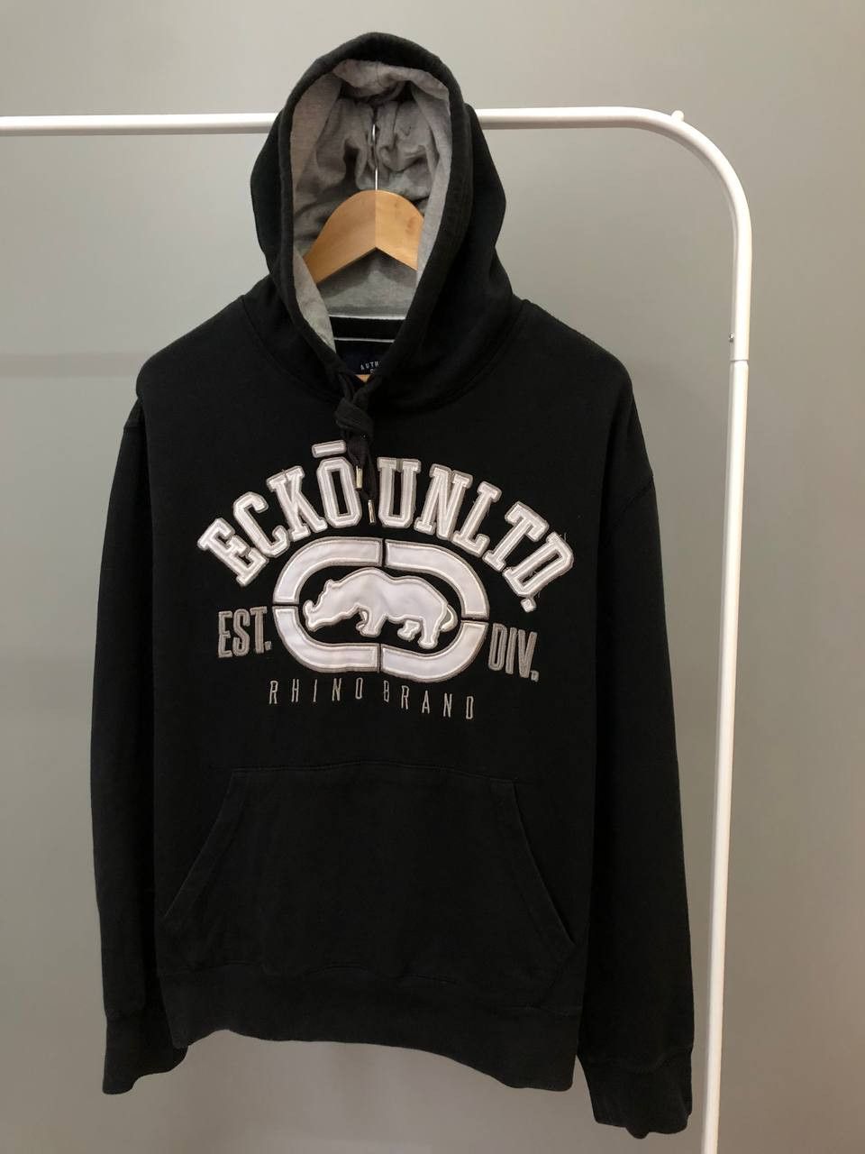 Ecko Unltd. × Vintage Ecko Unltd Vintage Rap Baby Blue Rare Cw Hoodie Streetwear Size US L / EU 52-54 / 3 - 1 Thumbnail