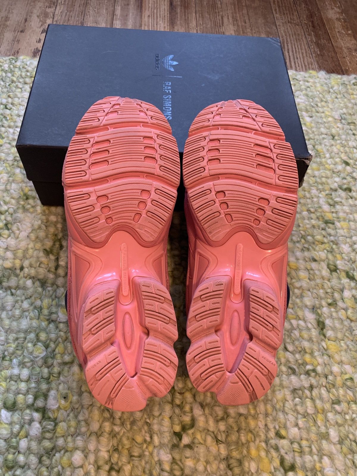 Adidas × Raf Simons × Raf by Raf Simons RAF Simons x Adidas Ozweego Tactile Rose/Dark Blue Sneakers Size US 11.5 / EU 44-45 - 5 Thumbnail
