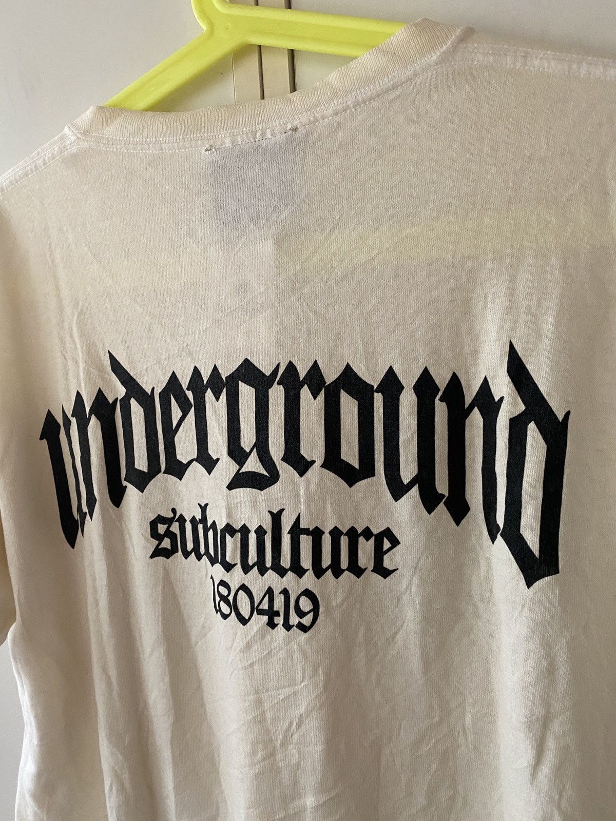 Japanese Brand VINTAGE RUDIES UNDERGROUND SUBCULTURE TEE Size US M / EU 48-50 / 2 - 7 Thumbnail
