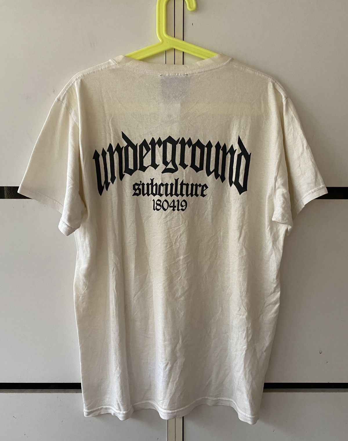 Japanese Brand VINTAGE RUDIES UNDERGROUND SUBCULTURE TEE Size US M / EU 48-50 / 2 - 1 Thumbnail