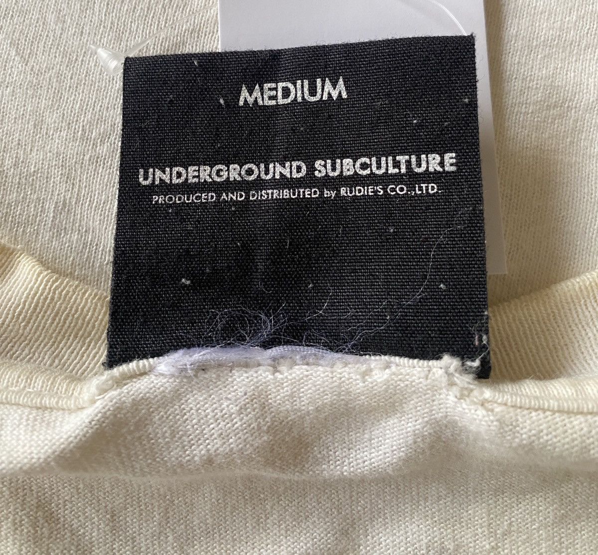 Japanese Brand VINTAGE RUDIES UNDERGROUND SUBCULTURE TEE Size US M / EU 48-50 / 2 - 9 Thumbnail