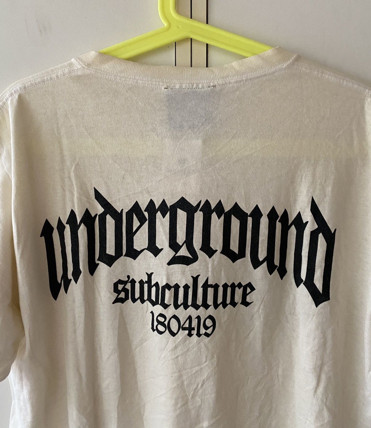 Japanese Brand VINTAGE RUDIES UNDERGROUND SUBCULTURE TEE Size US M / EU 48-50 / 2 - 6 Thumbnail