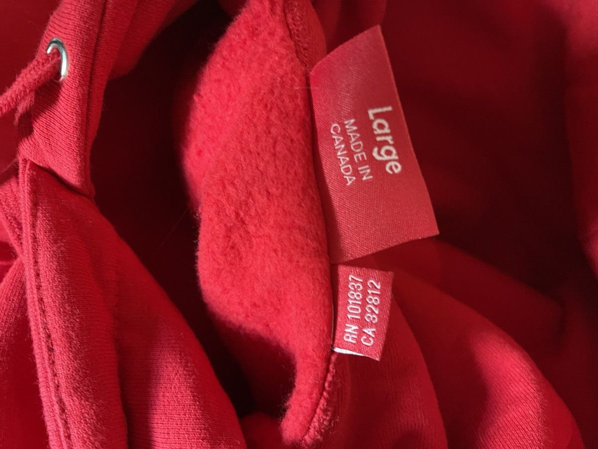 Supreme Supreme Rose red Hoodie Size US L / EU 52-54 / 3 - 4 Thumbnail