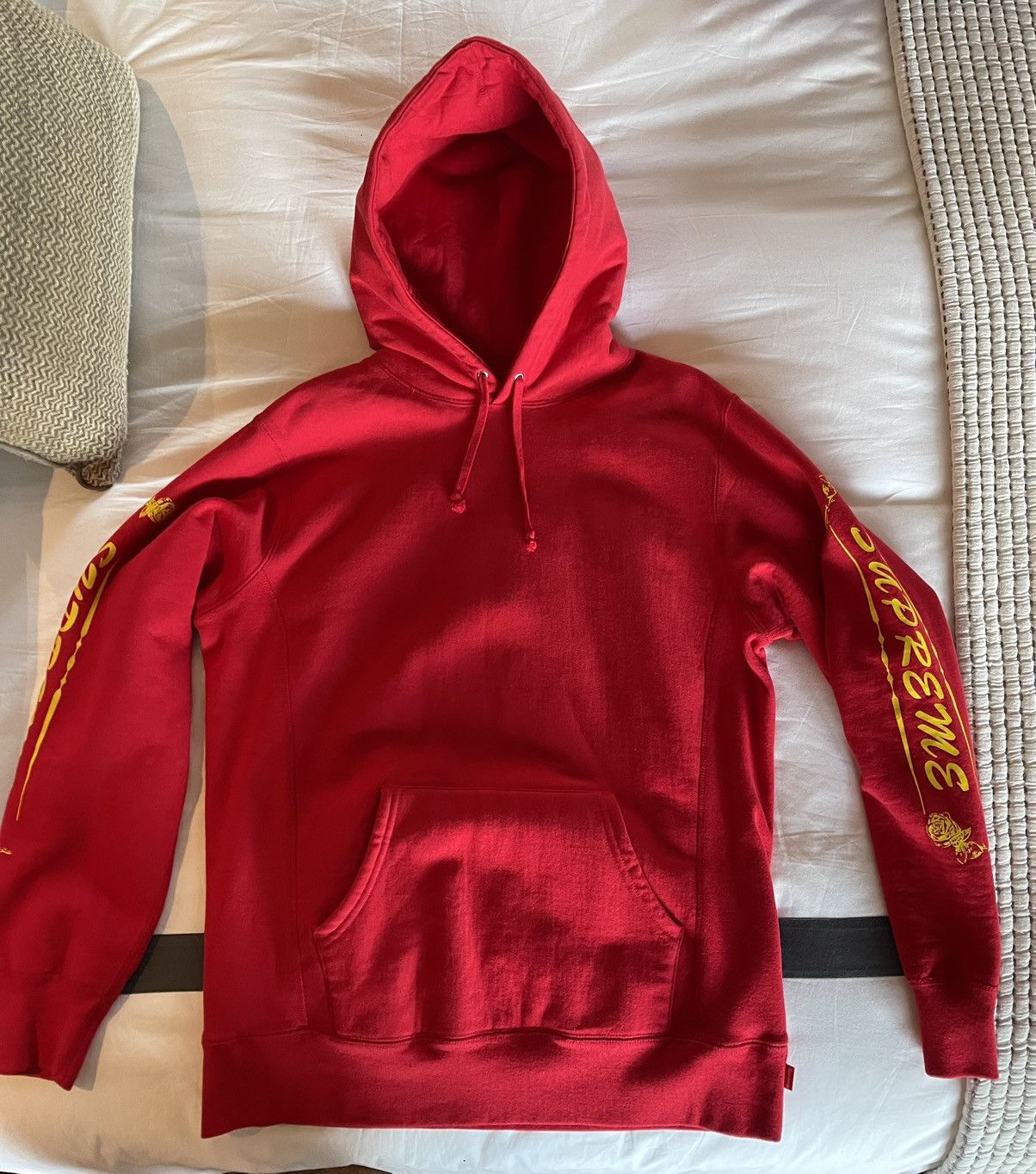 Supreme Rose red Hoodie