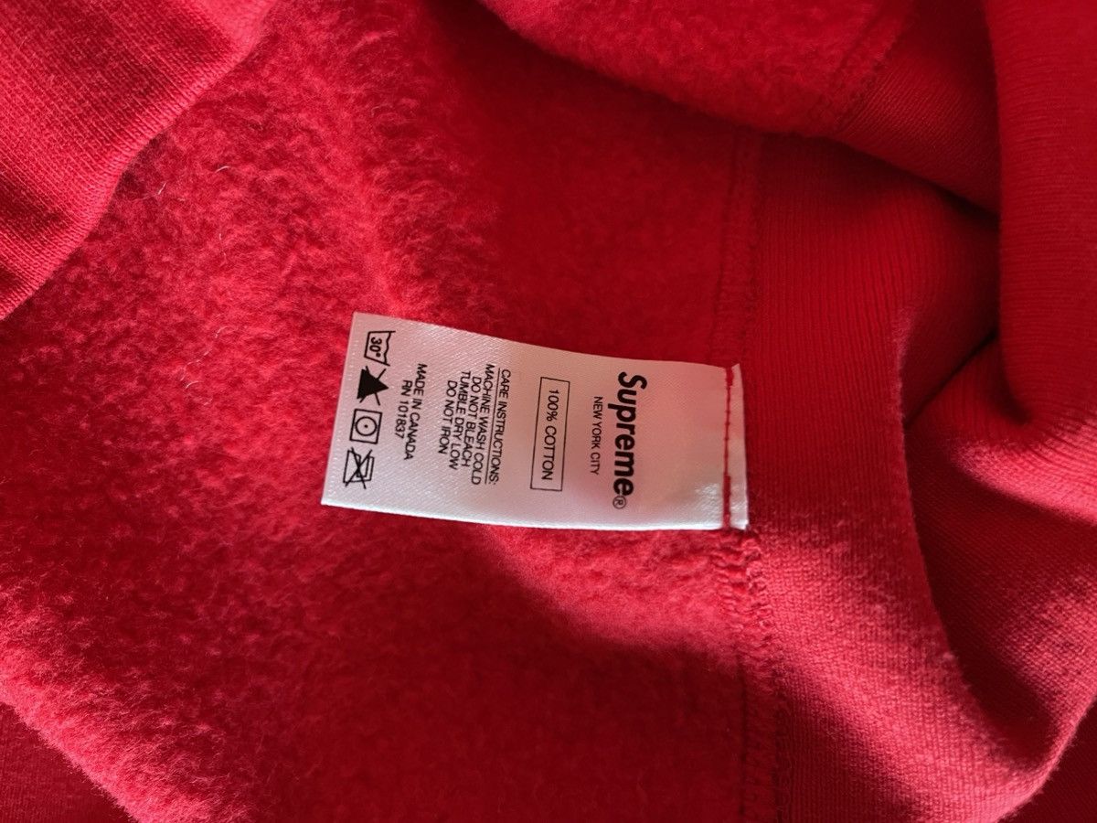 Supreme Supreme Rose red Hoodie Size US L / EU 52-54 / 3 - 6 Thumbnail