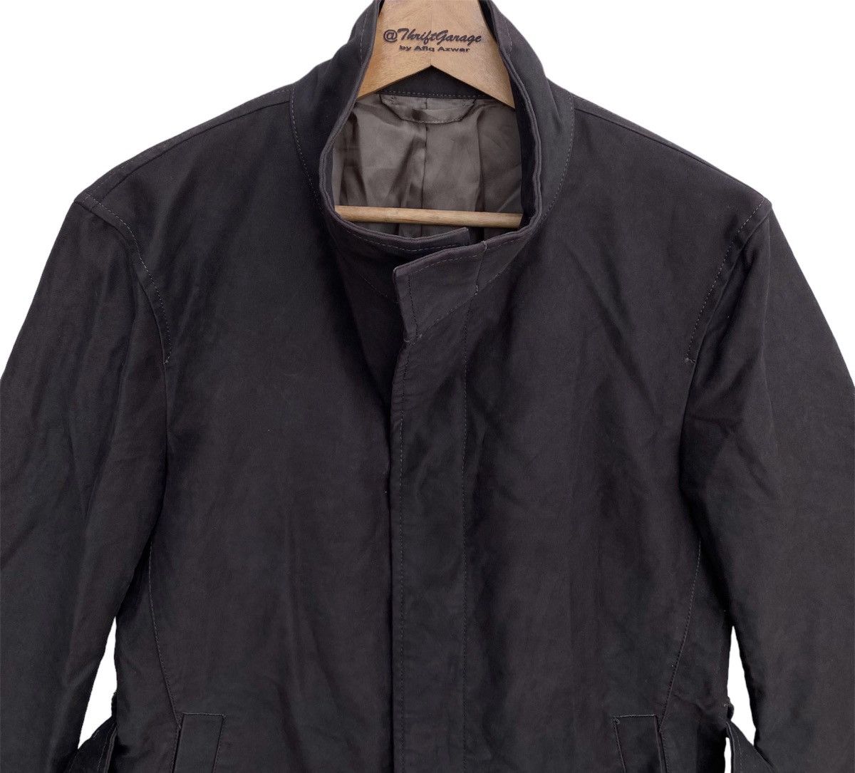 Boycott × Issey Miyake × Japanese Brand Rare Boycott Japan Parkas/Trench Coat Cowhide Buckle Sz 2 Size US M / EU 48-50 / 2 - 2 Thumbnail