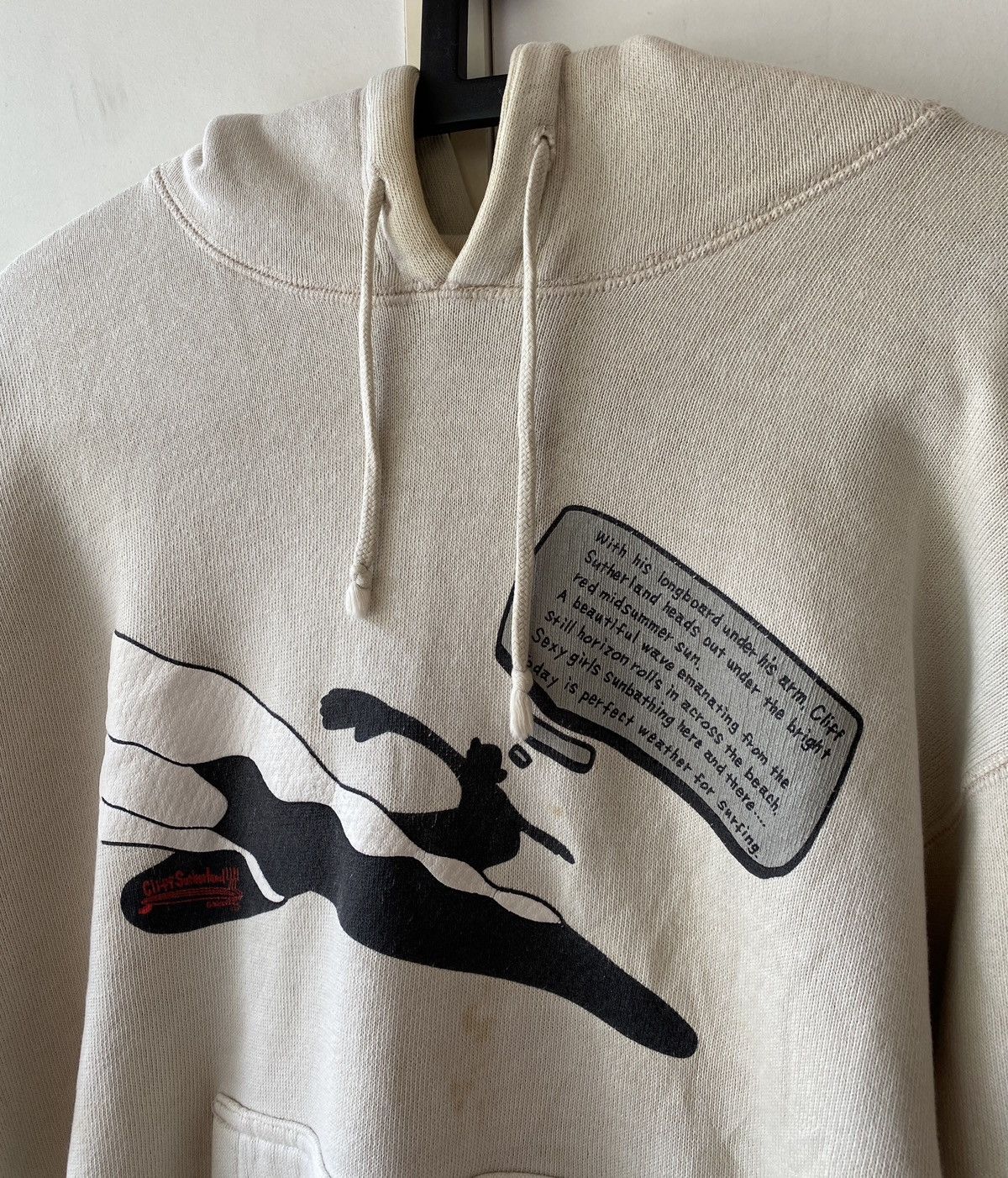 Vintage VINTAGE CLIFF SUTHERLAND HOODIES Size US M / EU 48-50 / 2 - 4 Thumbnail