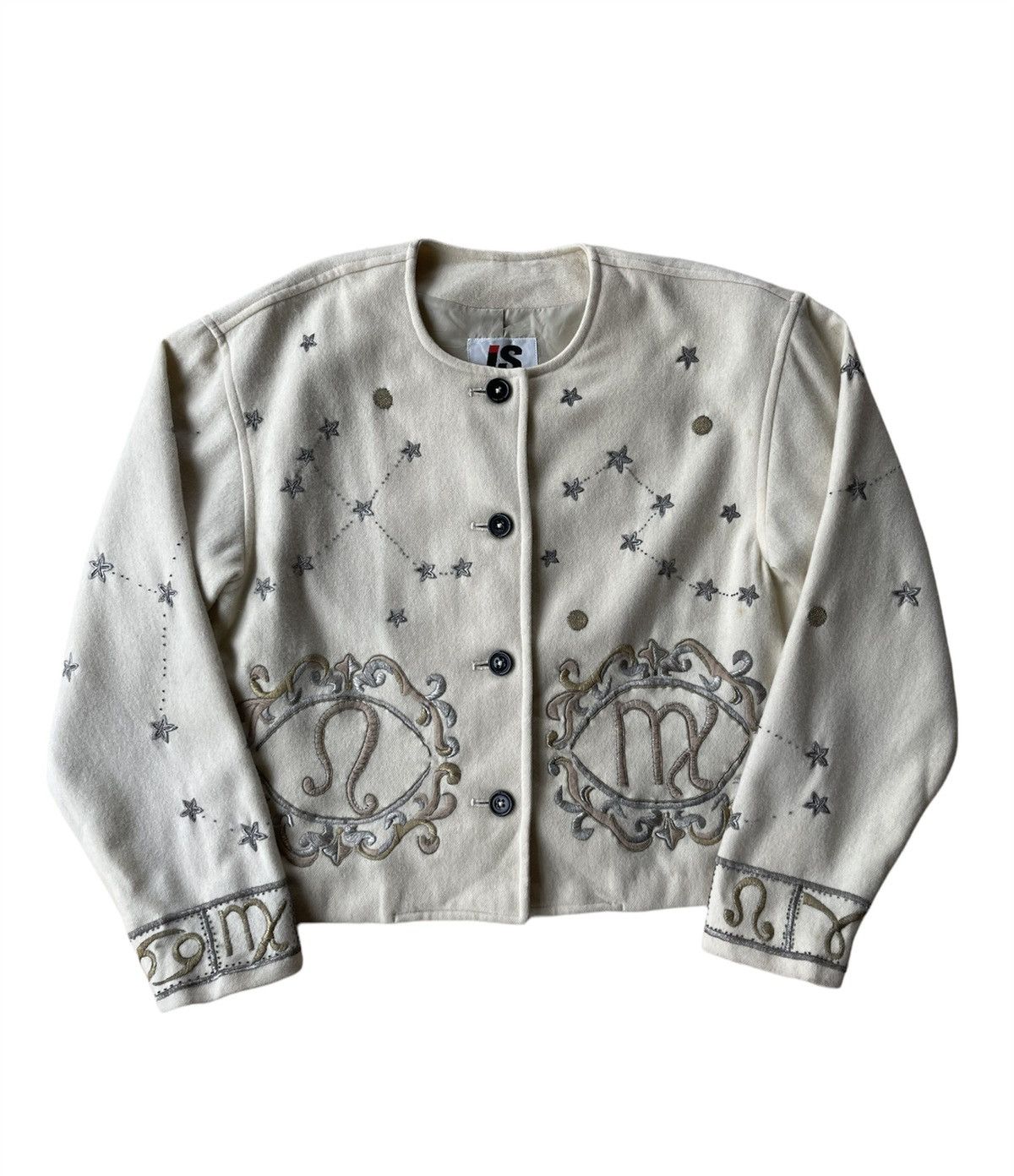 Tsumori Chisato Vintage I.S by ISSEY MIYAKE Embroidered Cardigan Size M / US 6-8 / IT 42-44 - 10 Thumbnail
