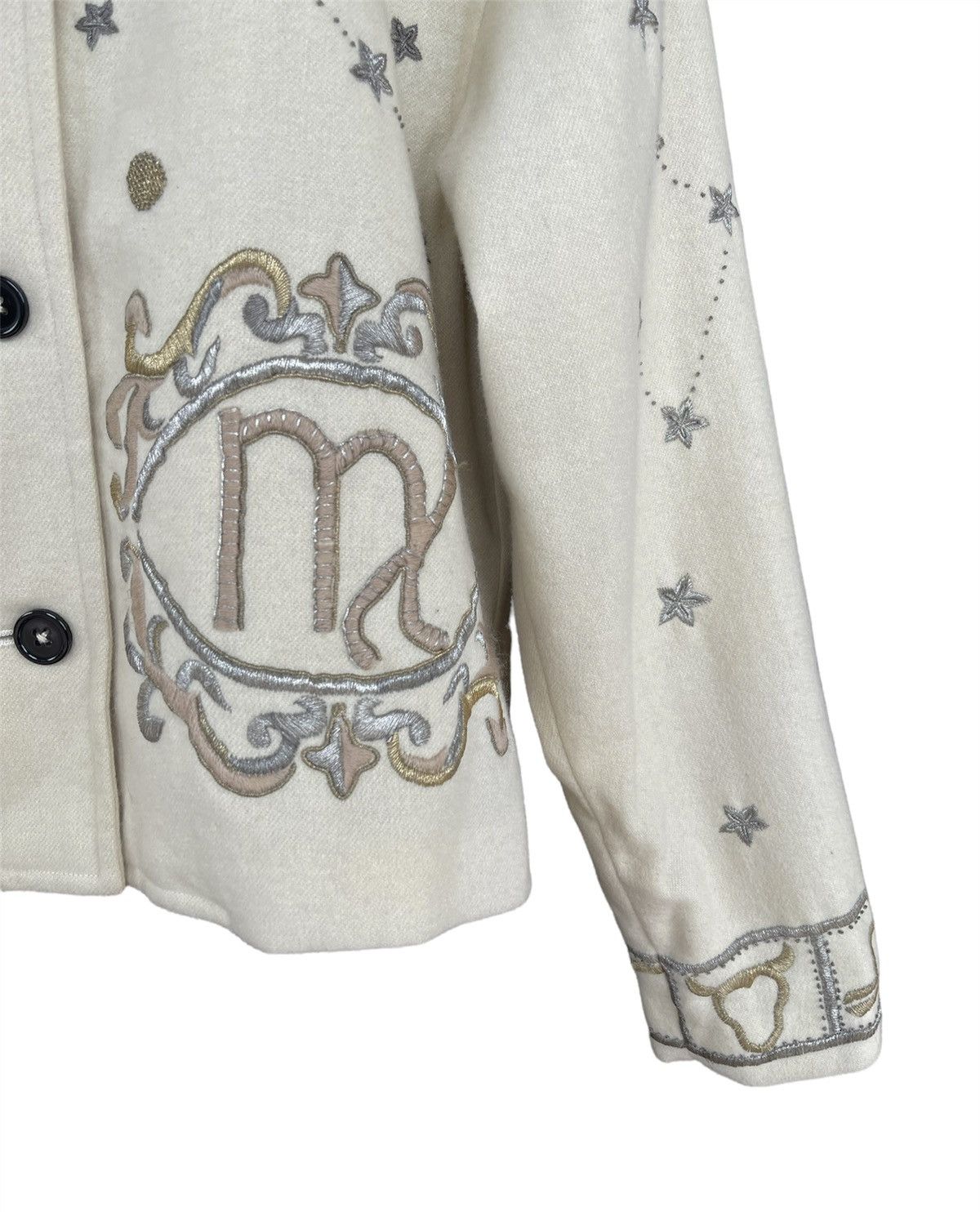 Tsumori Chisato Vintage I.S by ISSEY MIYAKE Embroidered Cardigan Size M / US 6-8 / IT 42-44 - 5 Thumbnail
