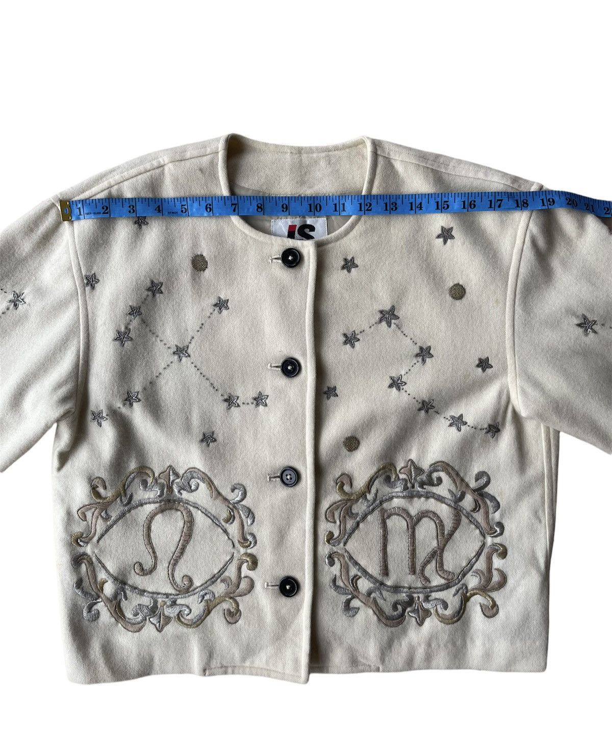 Tsumori Chisato Vintage I.S by ISSEY MIYAKE Embroidered Cardigan Size M / US 6-8 / IT 42-44 - 14 Thumbnail