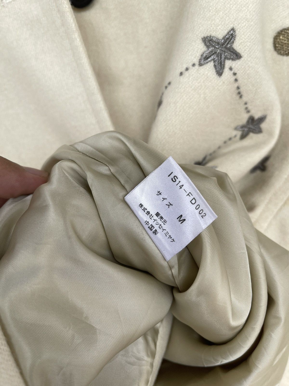 Tsumori Chisato Vintage I.S by ISSEY MIYAKE Embroidered Cardigan Size M / US 6-8 / IT 42-44 - 8 Thumbnail
