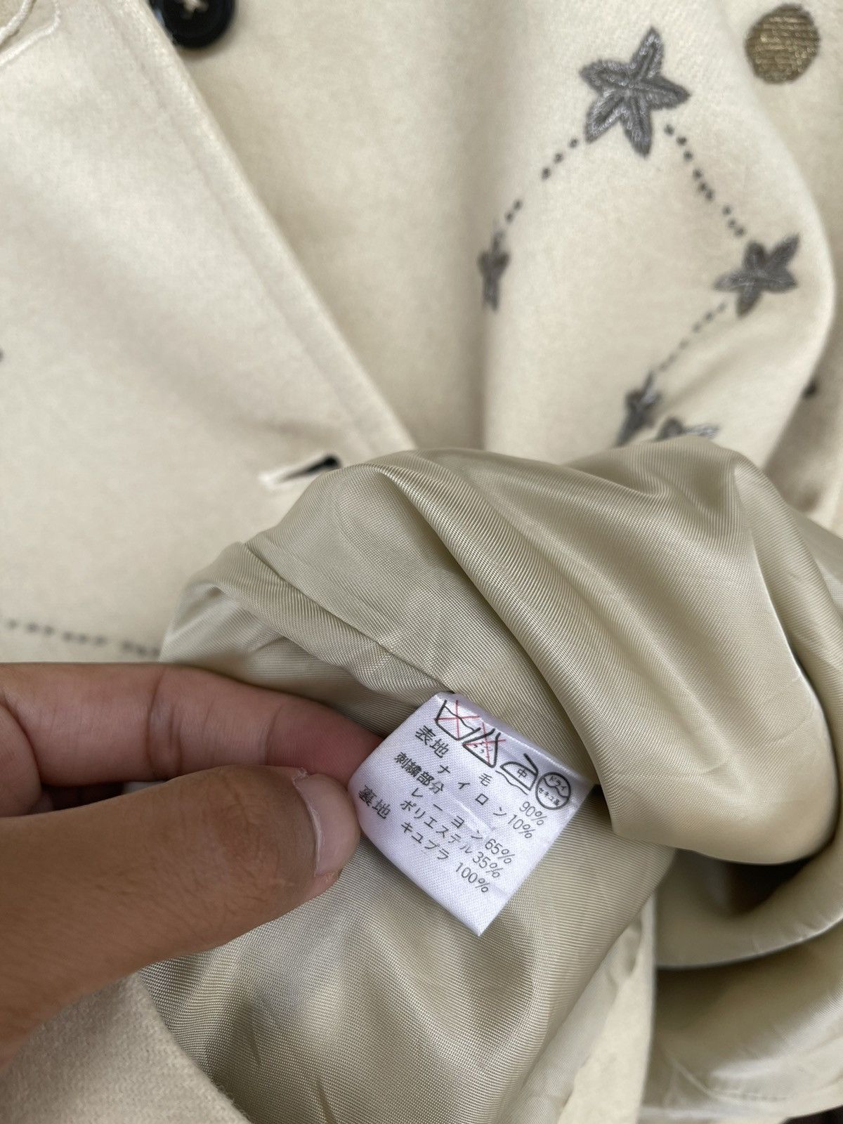 Tsumori Chisato Vintage I.S by ISSEY MIYAKE Embroidered Cardigan Size M / US 6-8 / IT 42-44 - 9 Thumbnail