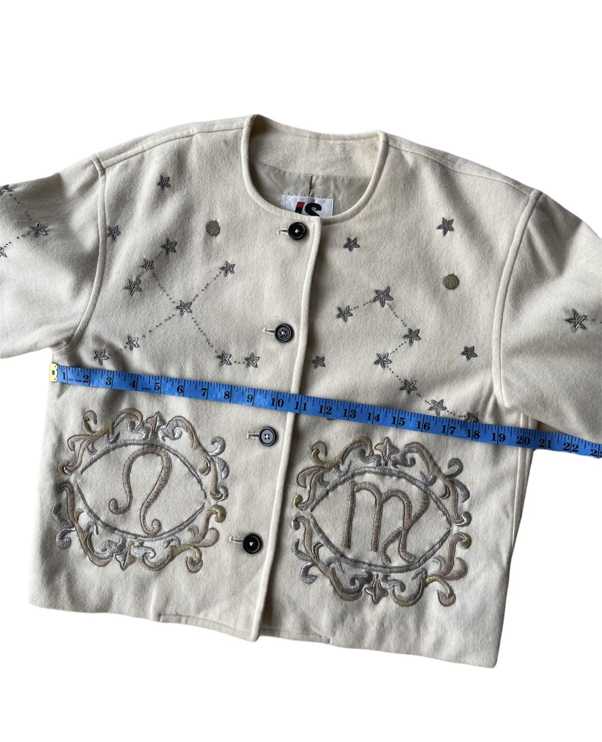 Tsumori Chisato Vintage I.S by ISSEY MIYAKE Embroidered Cardigan Size M / US 6-8 / IT 42-44 - 11 Thumbnail