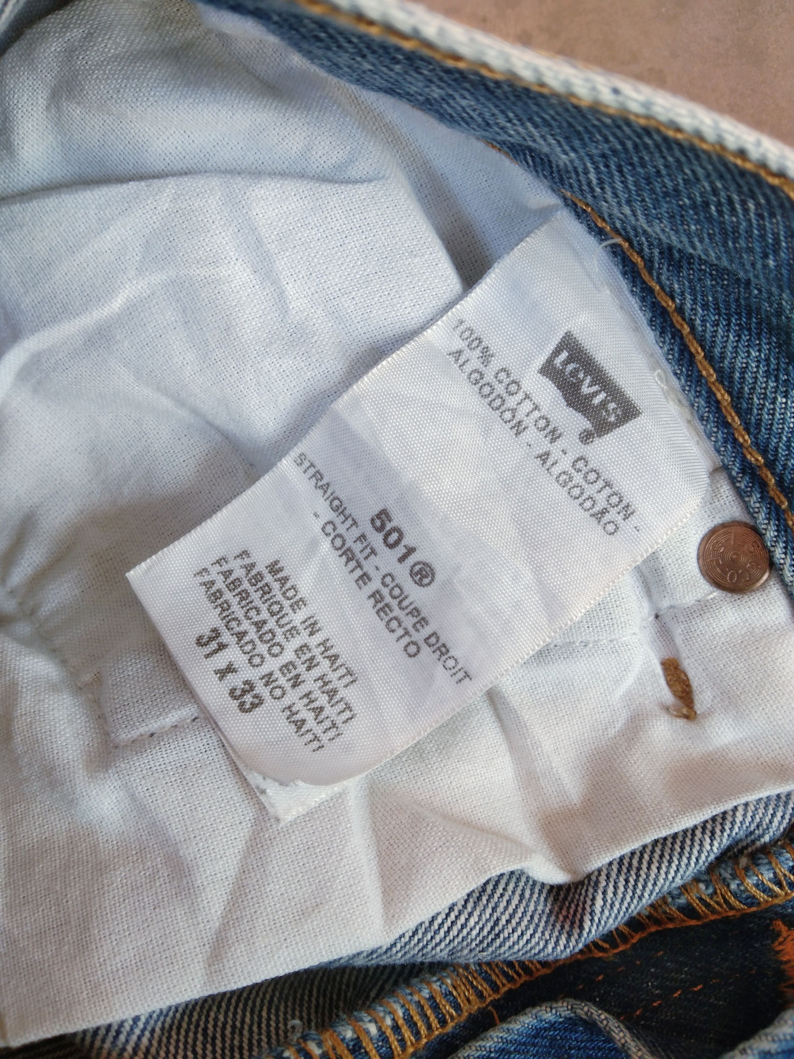 Levi's × Vintage Vintage Levis 501 Distressed Jeans 30x30 Size US 30 / EU 46 - 12 Thumbnail