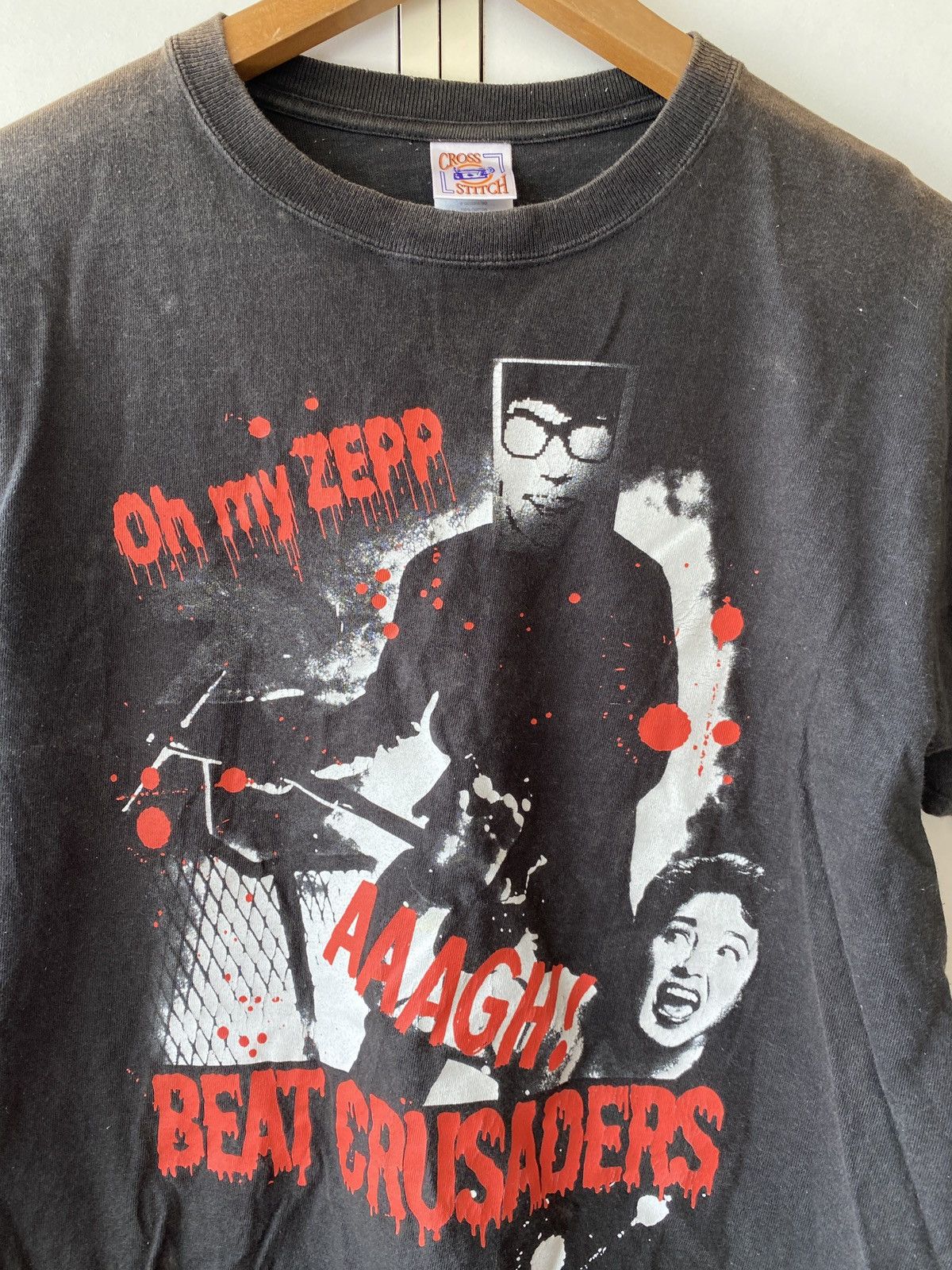 Band Tees VINTAGE Y2K BEAT CRUSADERS JAPANESE ROCK BAND TOUR TEE Size US M / EU 48-50 / 2 - 2 Thumbnail