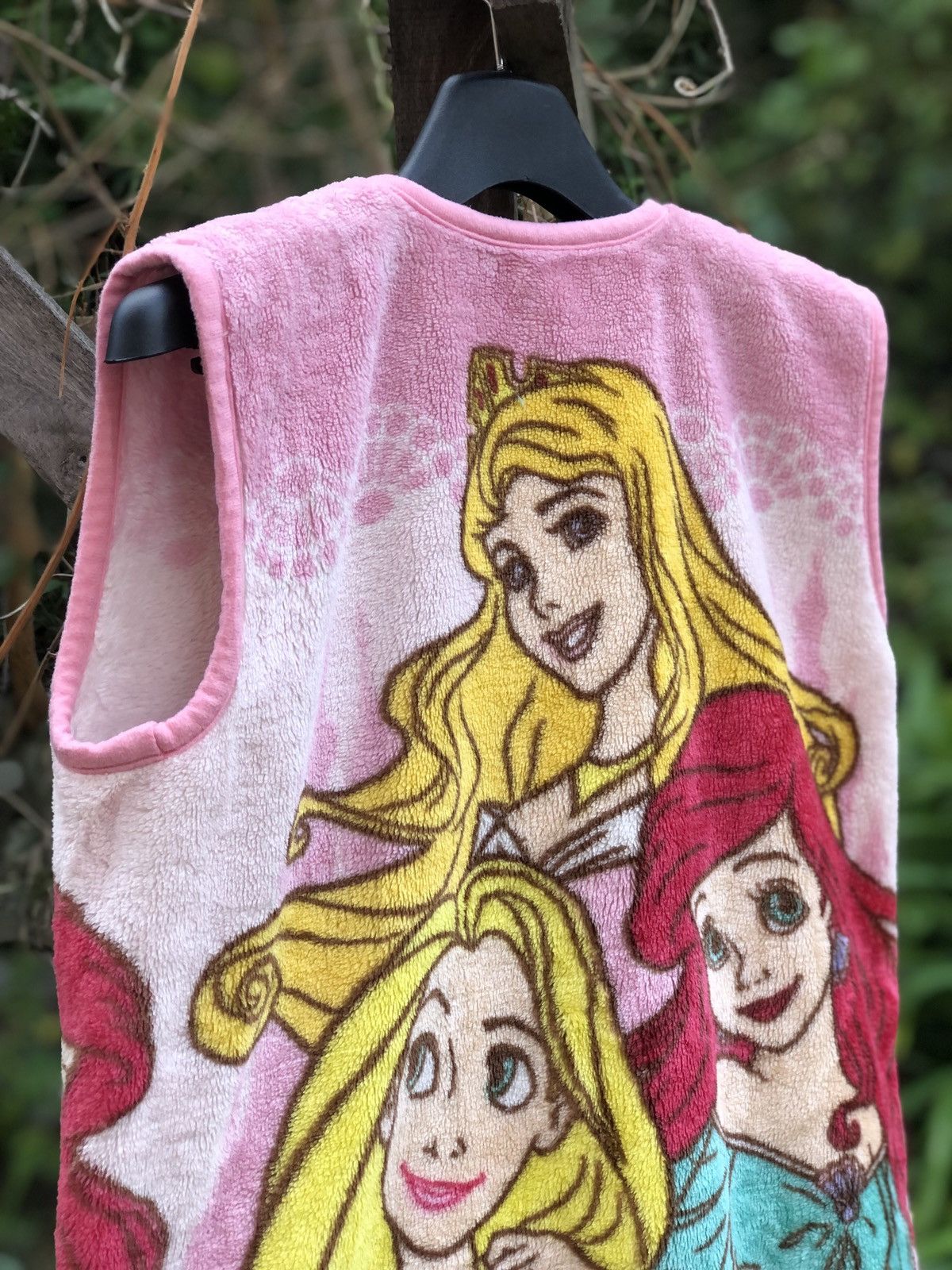 Anime Vintage Overprint Anime Fleece Zipper Vest Size US M / EU 48-50 / 2 - 2 Thumbnail