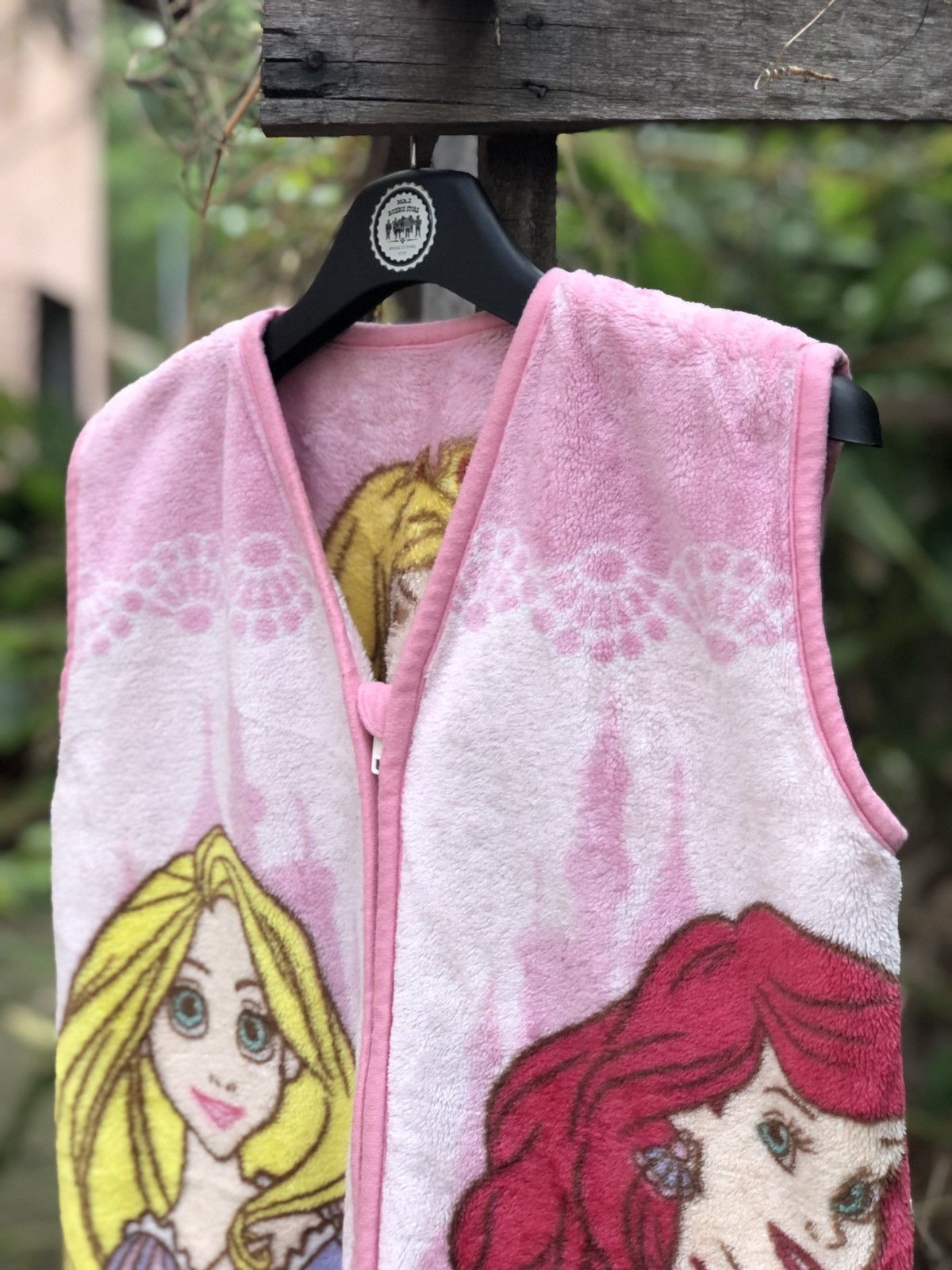 Anime Vintage Overprint Anime Fleece Zipper Vest Size US M / EU 48-50 / 2 - 5 Thumbnail