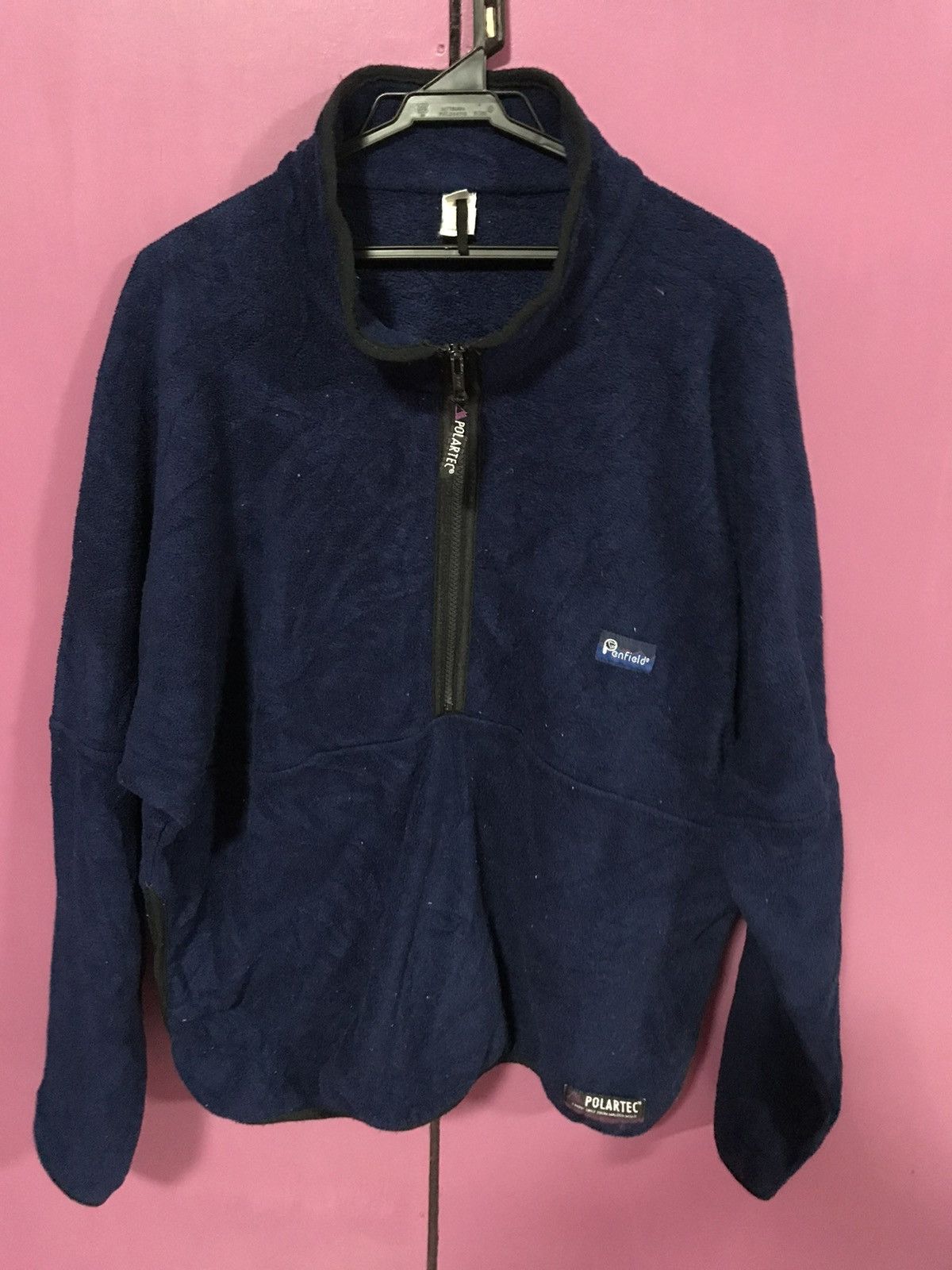 image of Made In USA x Penfield Vintage Penfield Polatec Blue Size XL Sweater Fleece Usa, Men's