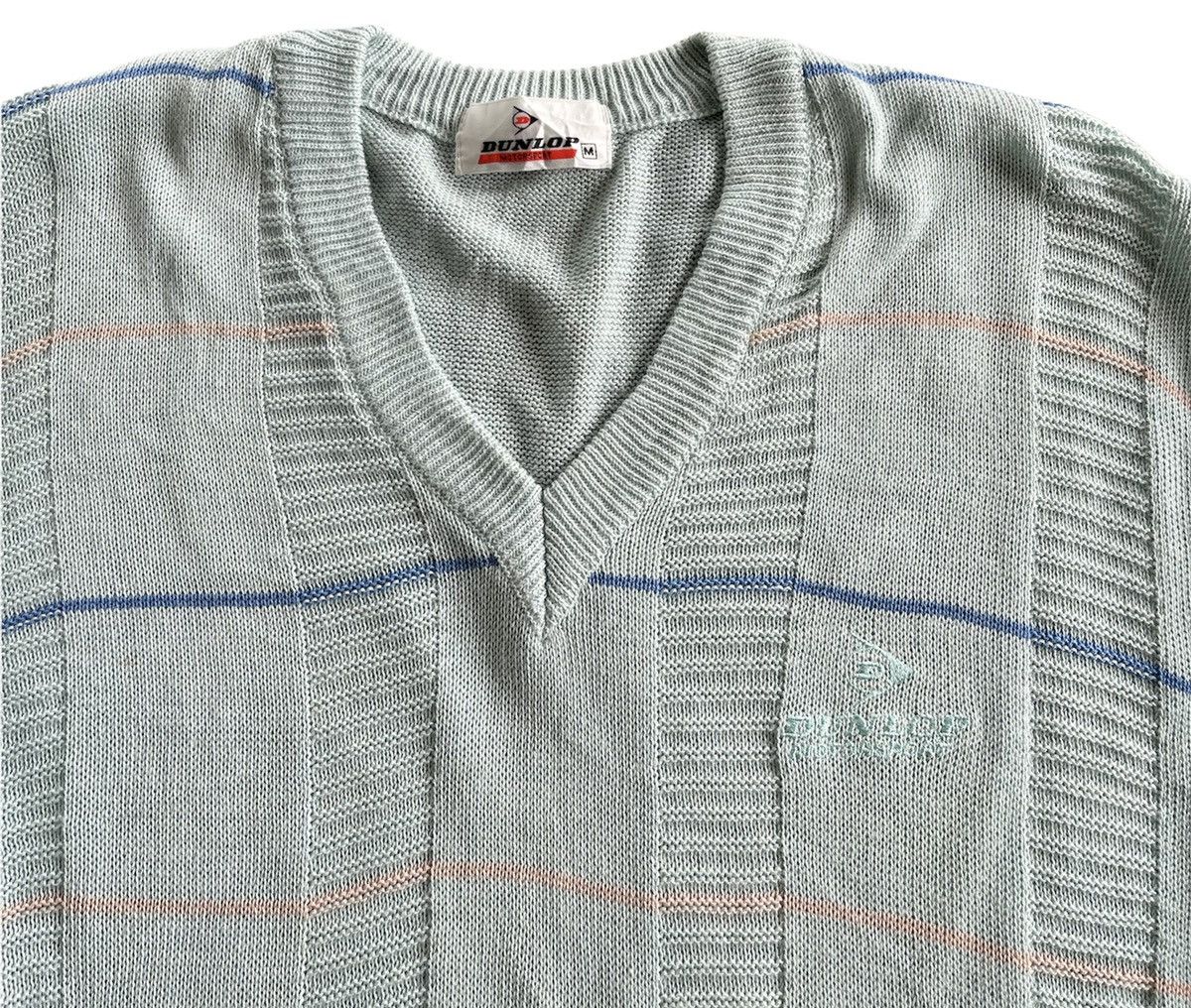 Dunlop VINTAGE DUNLOP MOTOR SPORT KNITWEAR LONG SLEEVE Size US M / EU 48-50 / 2 - 3 Thumbnail