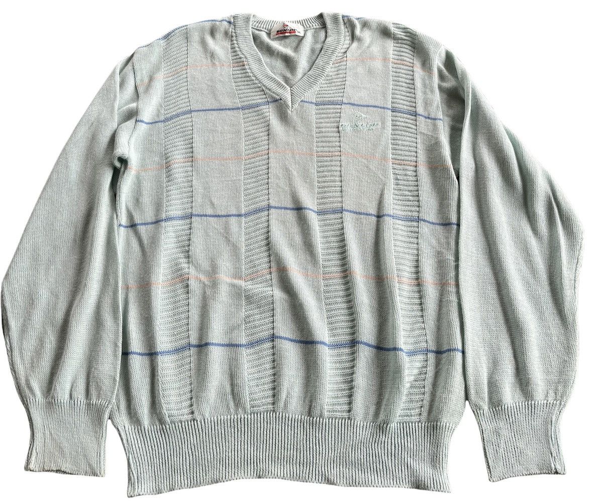 Dunlop VINTAGE DUNLOP MOTOR SPORT KNITWEAR LONG SLEEVE Size US M / EU 48-50 / 2 - 1 Thumbnail