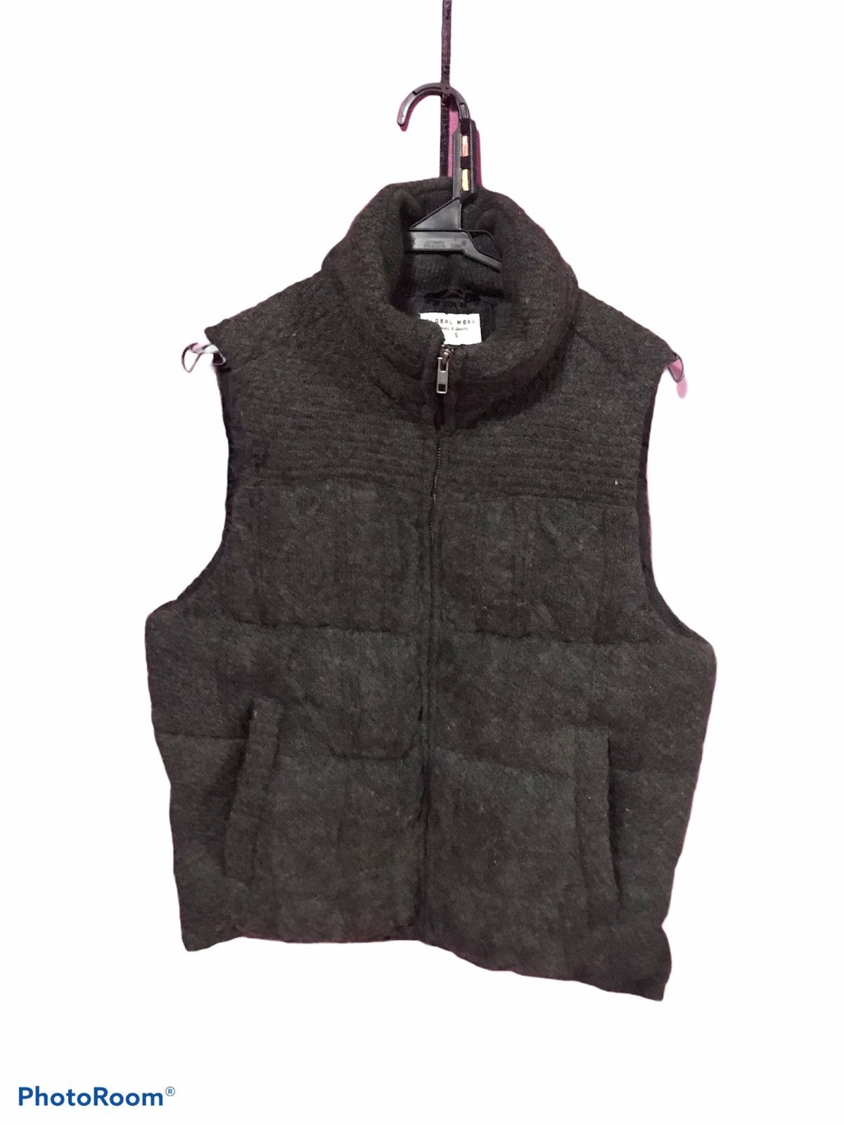 Japanese Brand GLOBAL WORK GREY SIZE S VEST JAPAN Size 36S - 1 Thumbnail