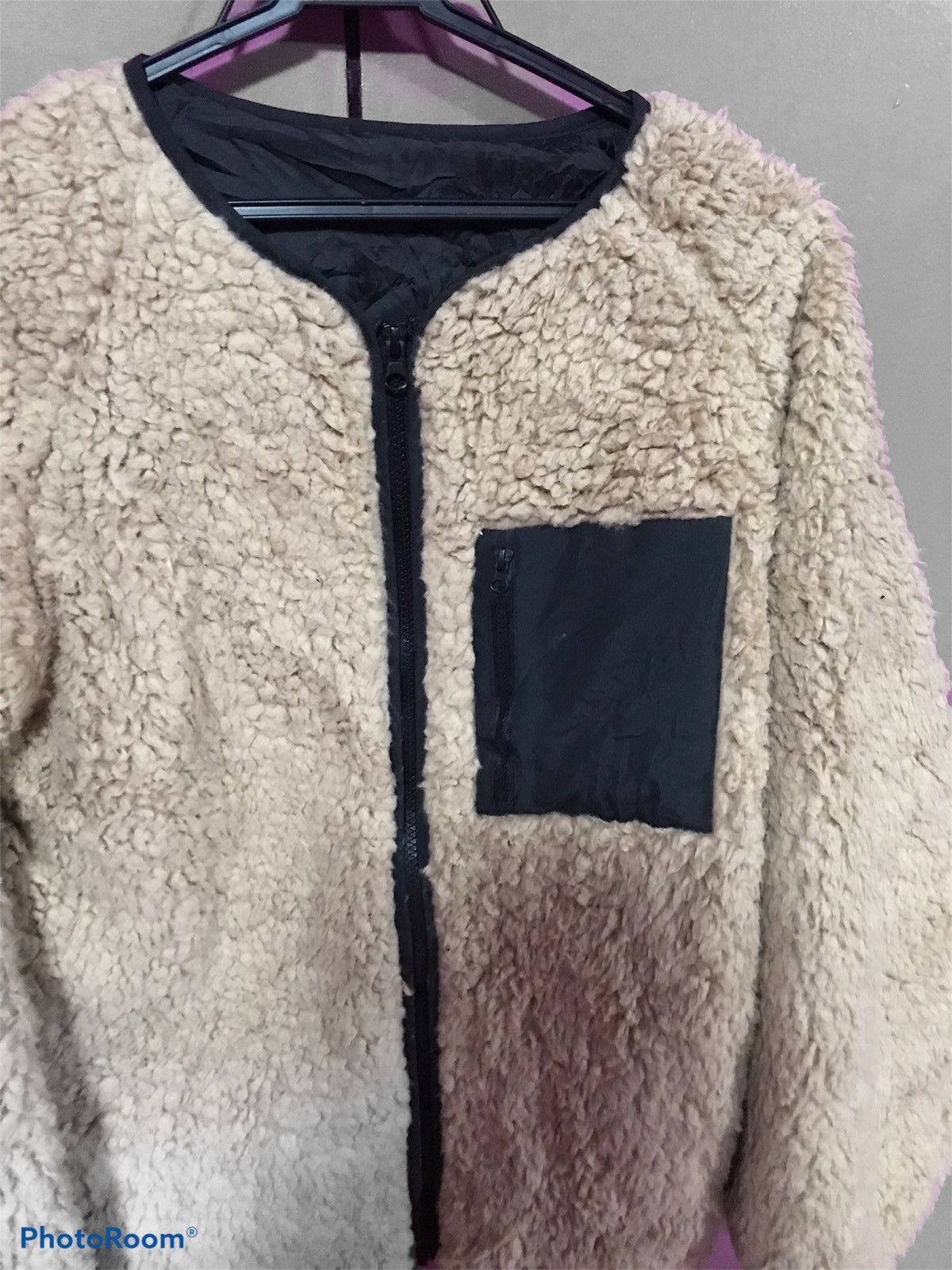Japanese Brand ALRLY MOMO CREAM SIZE M JACKET FLEECE Size US M / EU 48-50 / 2 - 3 Thumbnail