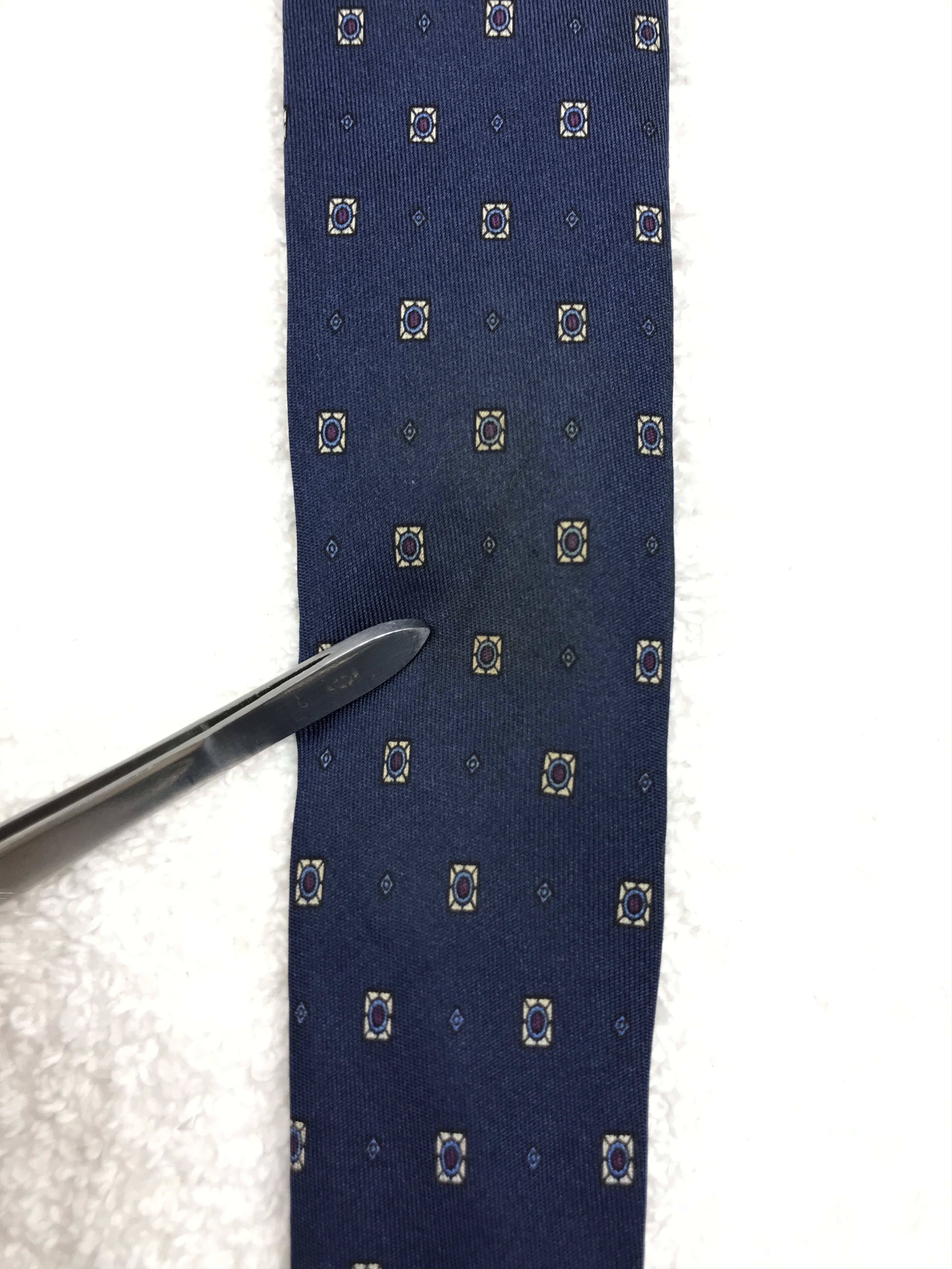 Lancel × Vintage IC304 Vintage Lancel Necktie Pure Silk Size ONE SIZE - 10 Thumbnail