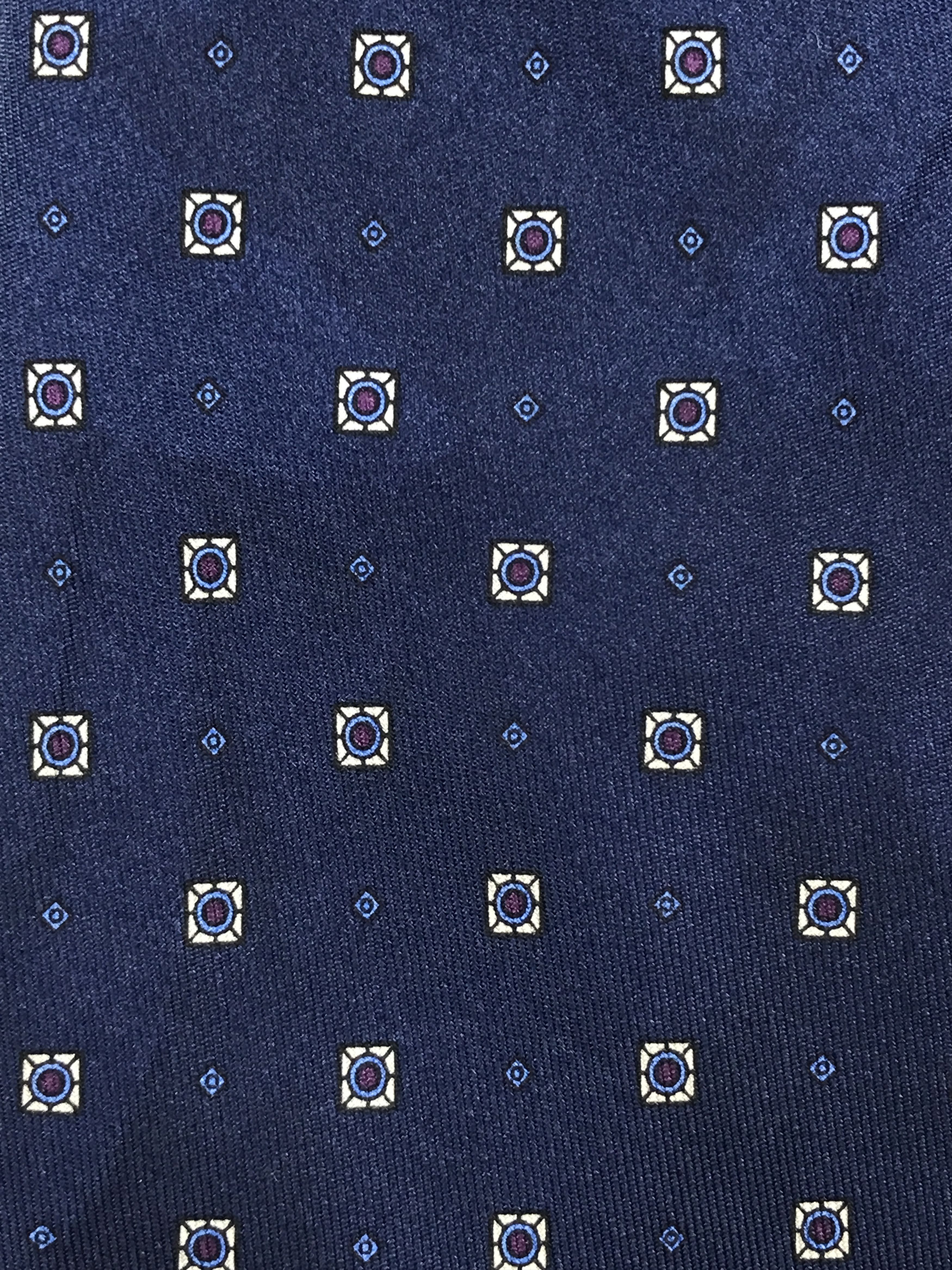 Lancel × Vintage IC304 Vintage Lancel Necktie Pure Silk Size ONE SIZE - 7 Thumbnail