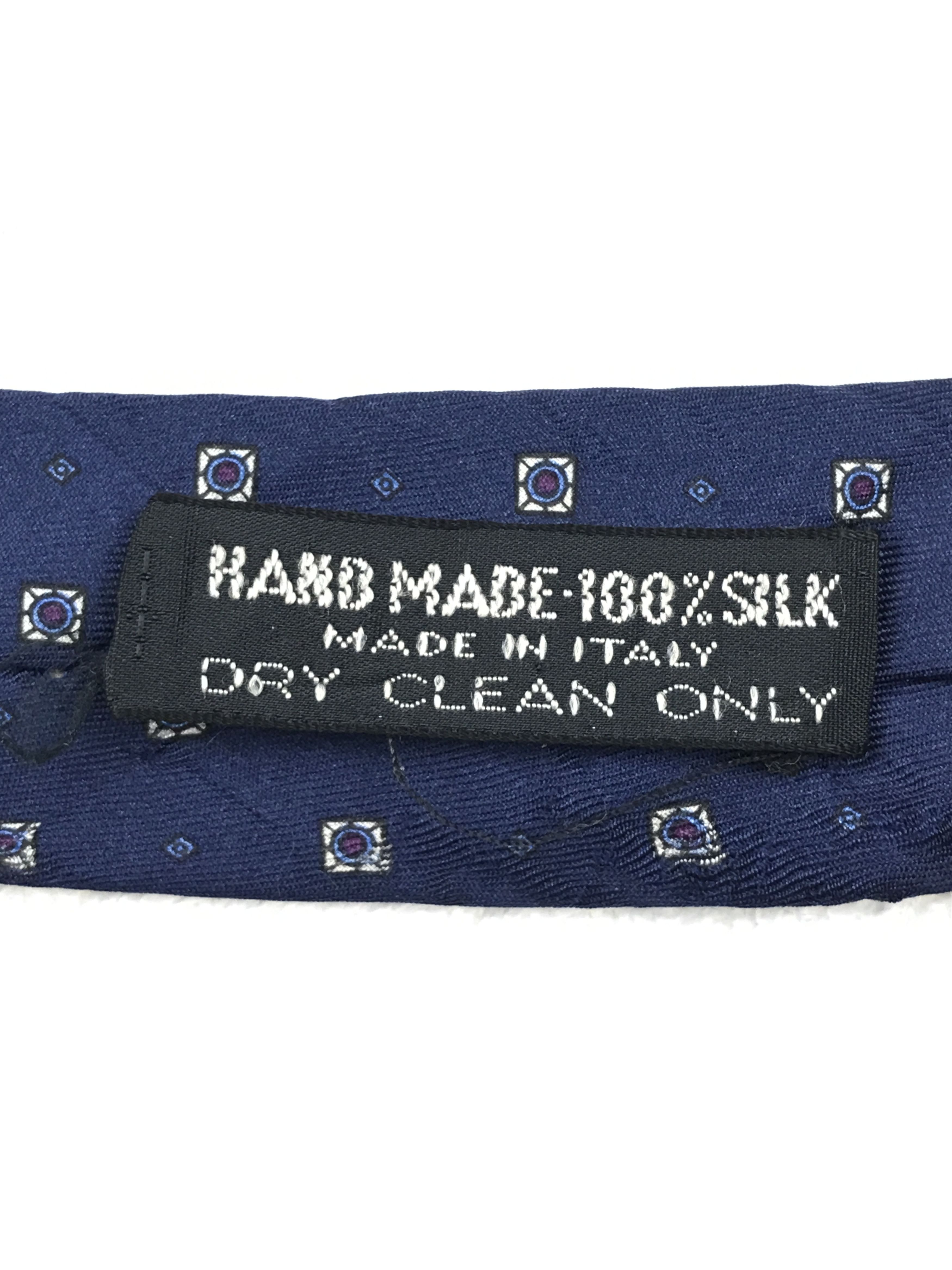 Lancel × Vintage IC304 Vintage Lancel Necktie Pure Silk Size ONE SIZE - 8 Thumbnail
