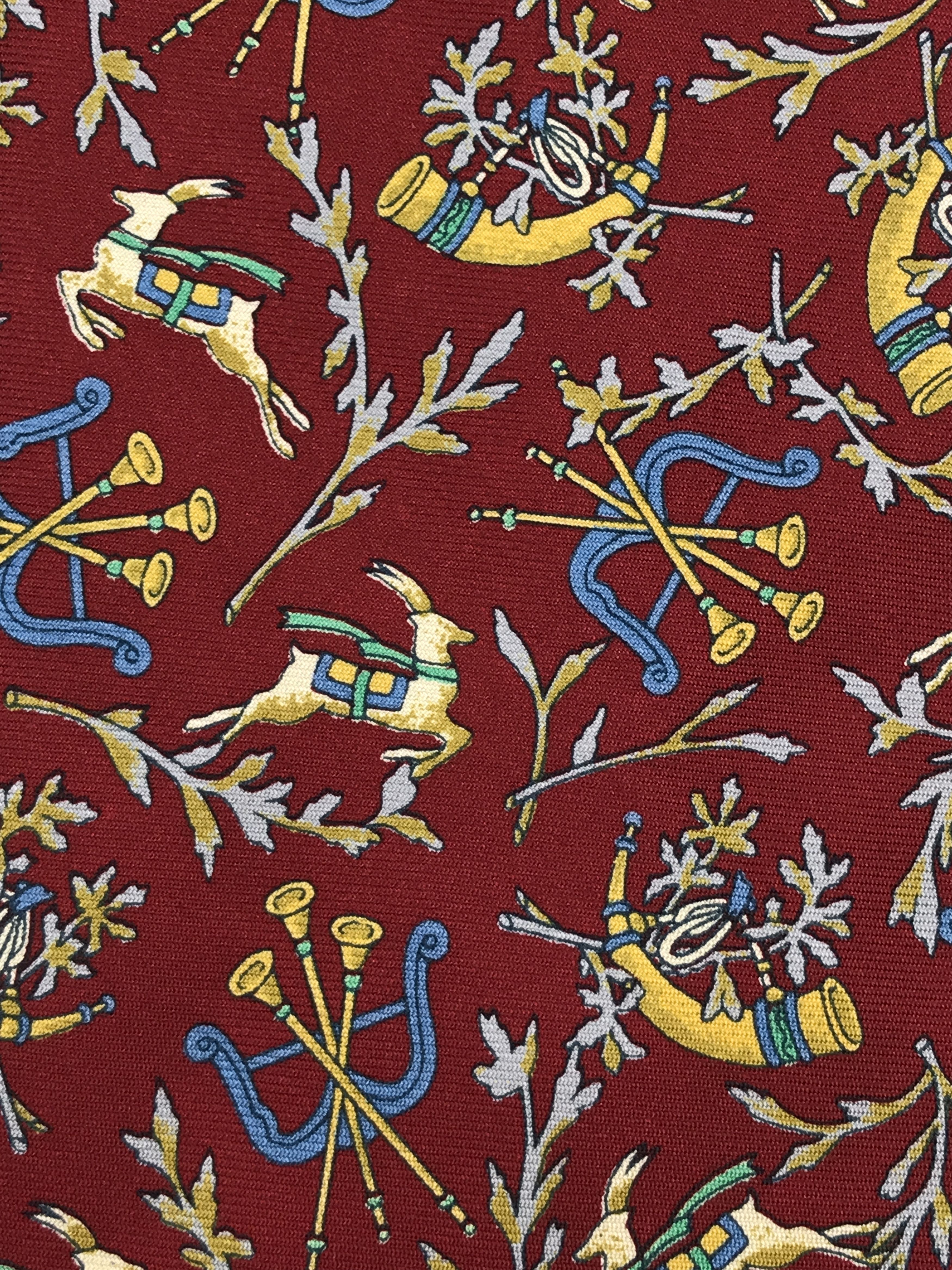 Lancel LC305 Vintage Lancel Necktie Pure Silk Size ONE SIZE - 7 Thumbnail