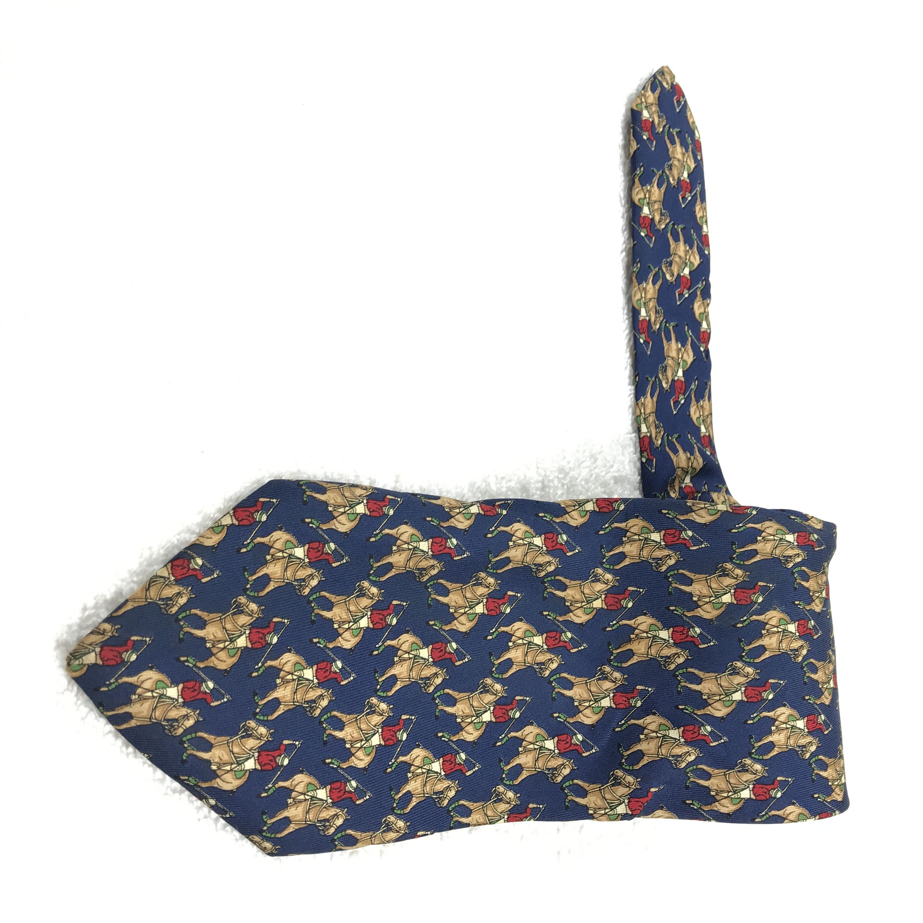Designer × Lancel × Vintage LC302 Vintage Lancel Necktie Pure Silk Size ONE SIZE - 1 Thumbnail