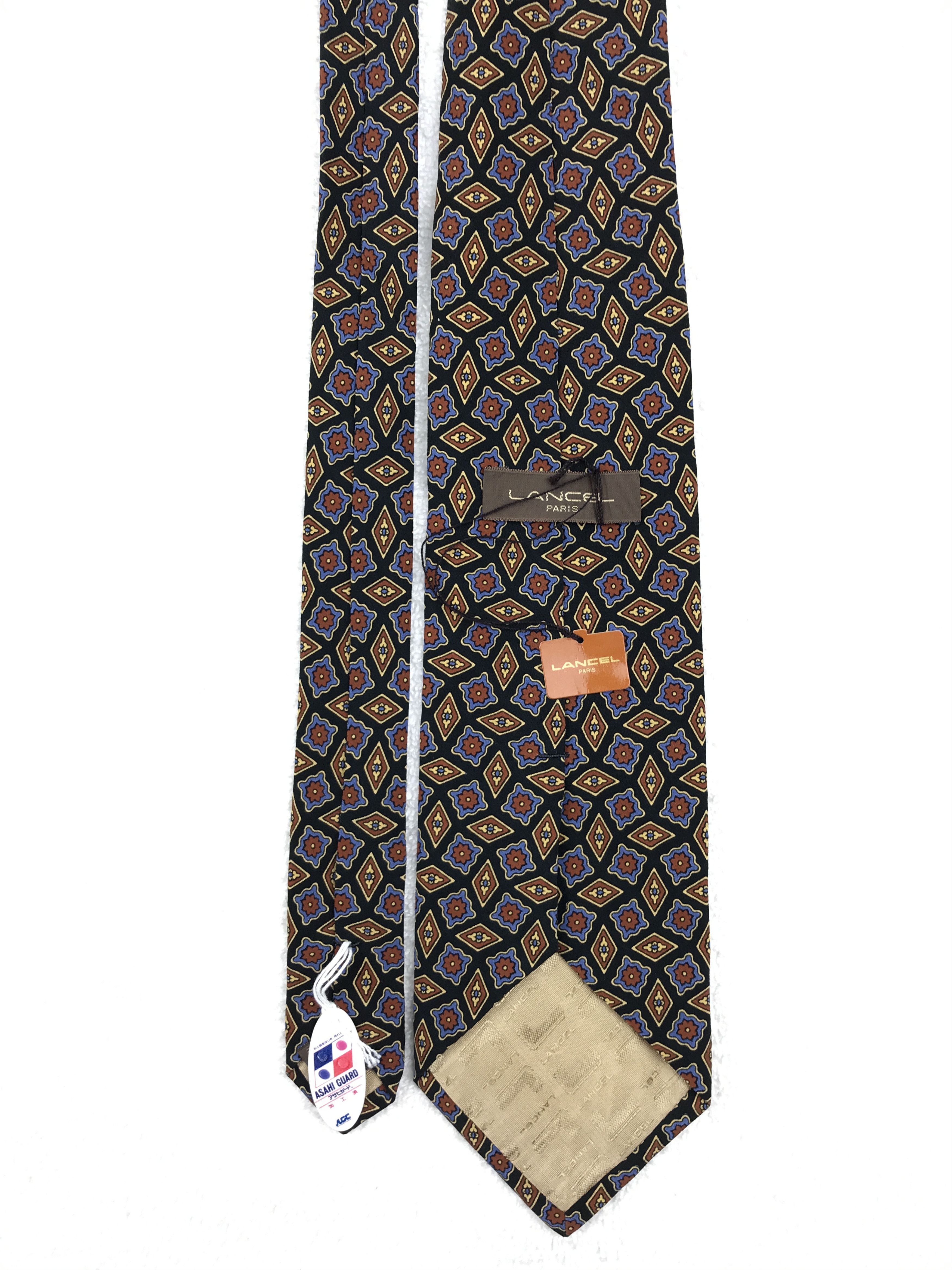 Lancel LC301 Vintage Lancel Necktie Pure Silk Size ONE SIZE - 4 Thumbnail