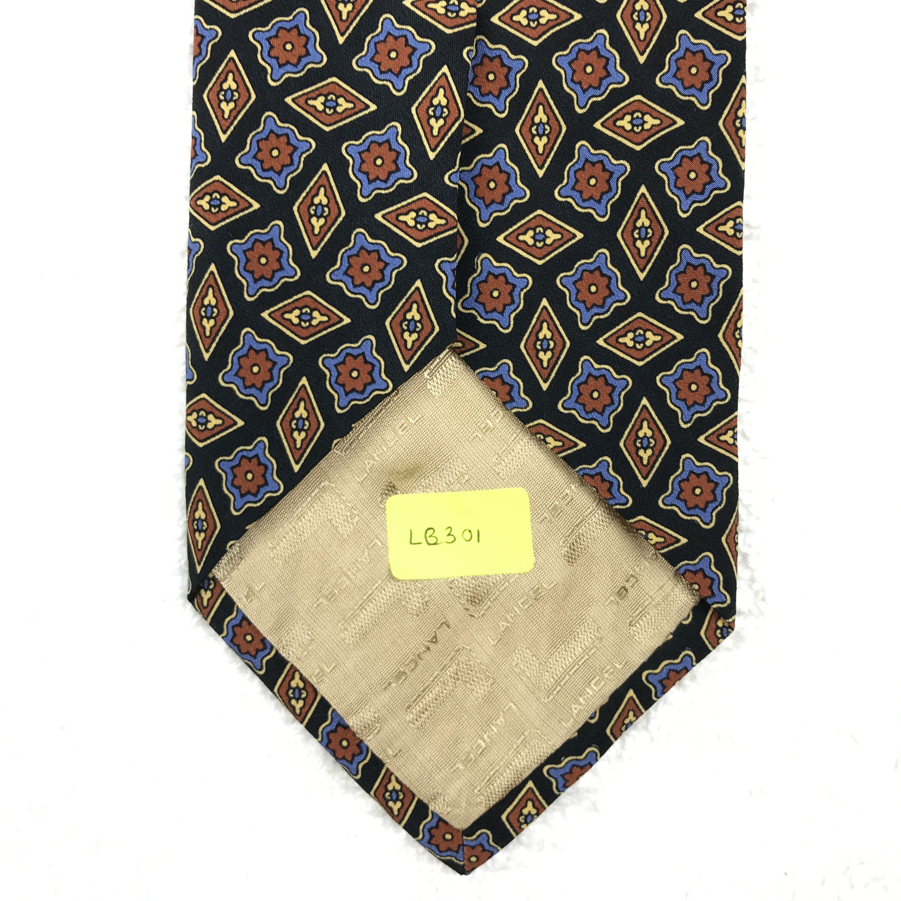Lancel LC301 Vintage Lancel Necktie Pure Silk Size ONE SIZE - 13 Thumbnail