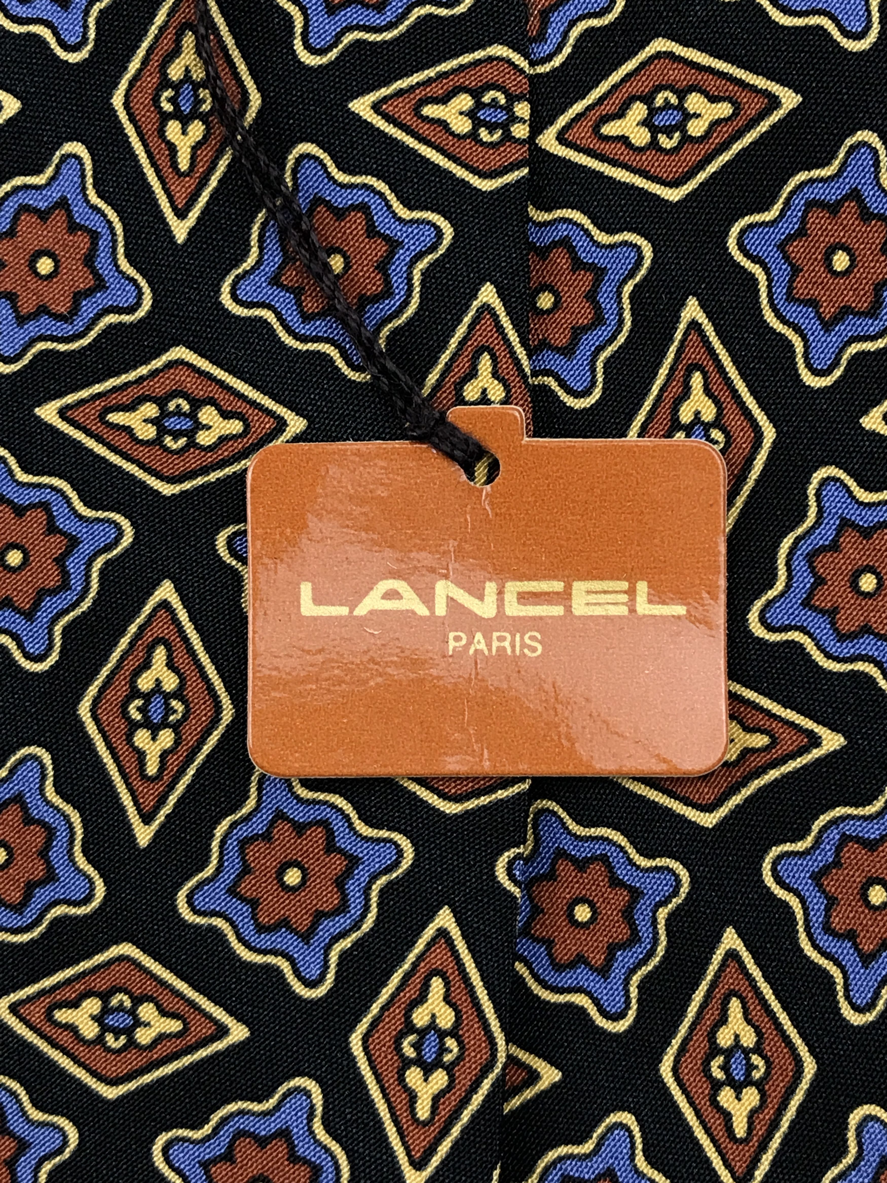 Lancel LC301 Vintage Lancel Necktie Pure Silk Size ONE SIZE - 11 Thumbnail
