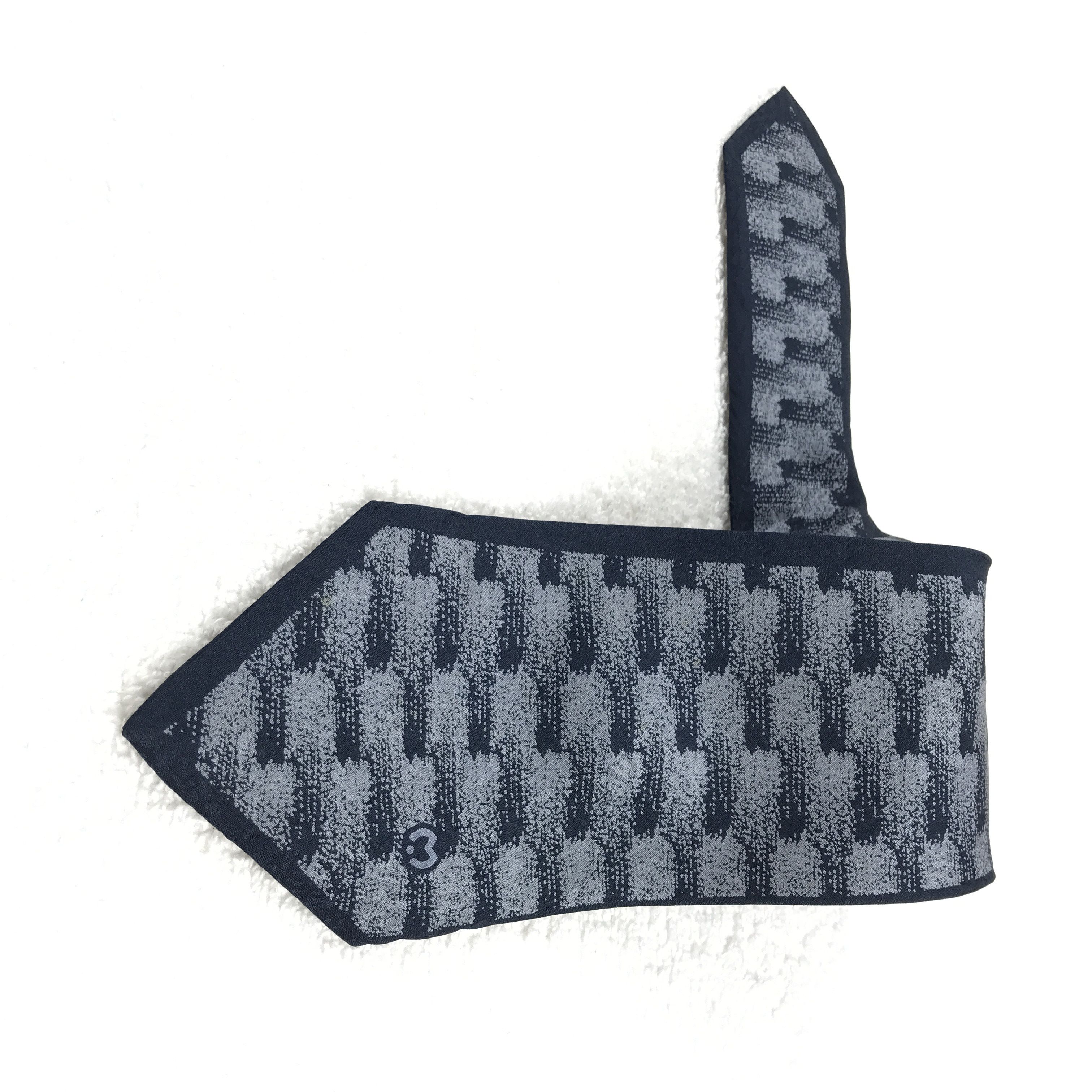 MS302 Vintage Mila Schon Necktie Pure Silk