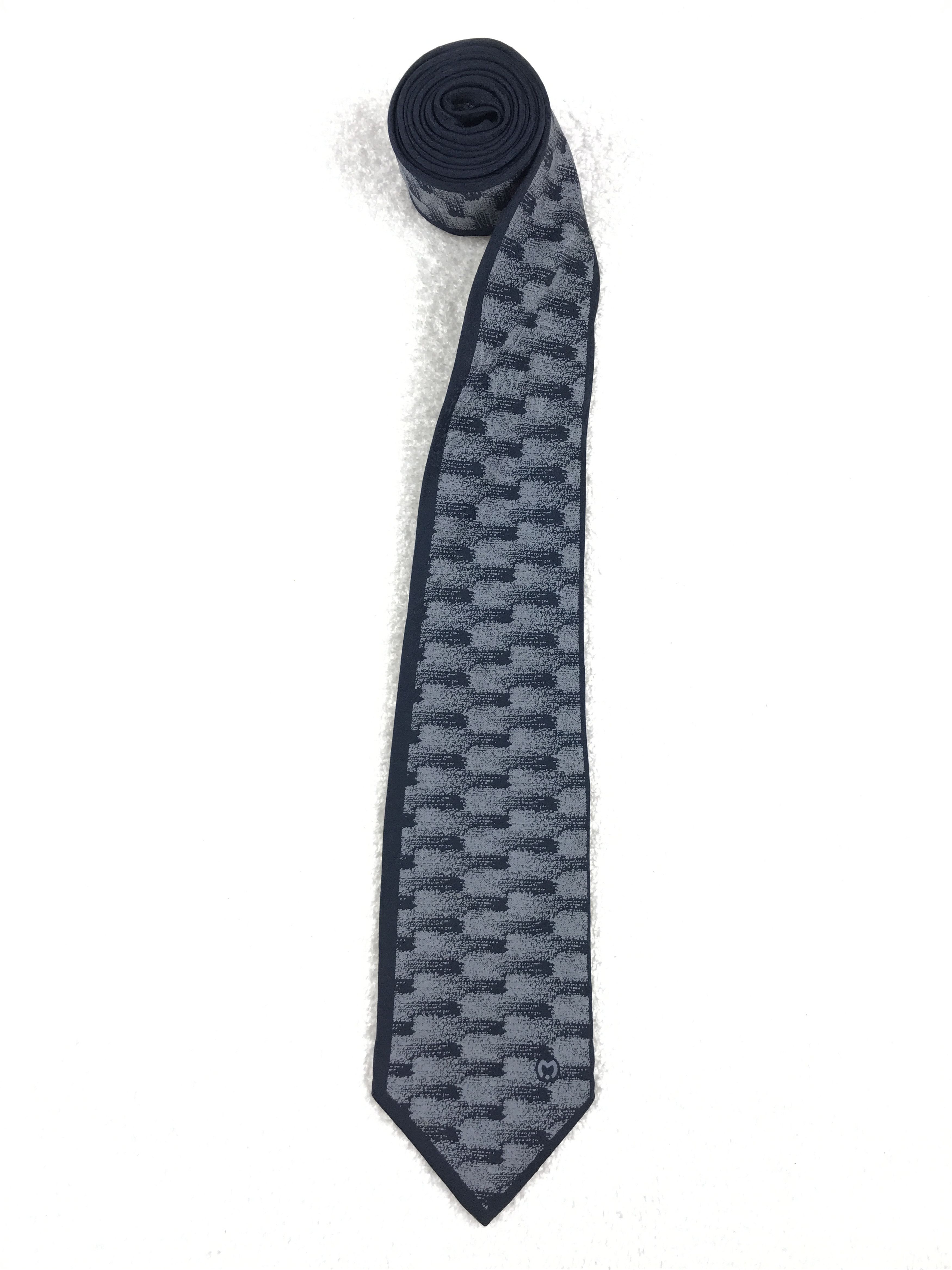 Mila Schon × Vintage MS302 Vintage Mila Schon Necktie Pure Silk Size ONE SIZE - 2 Thumbnail