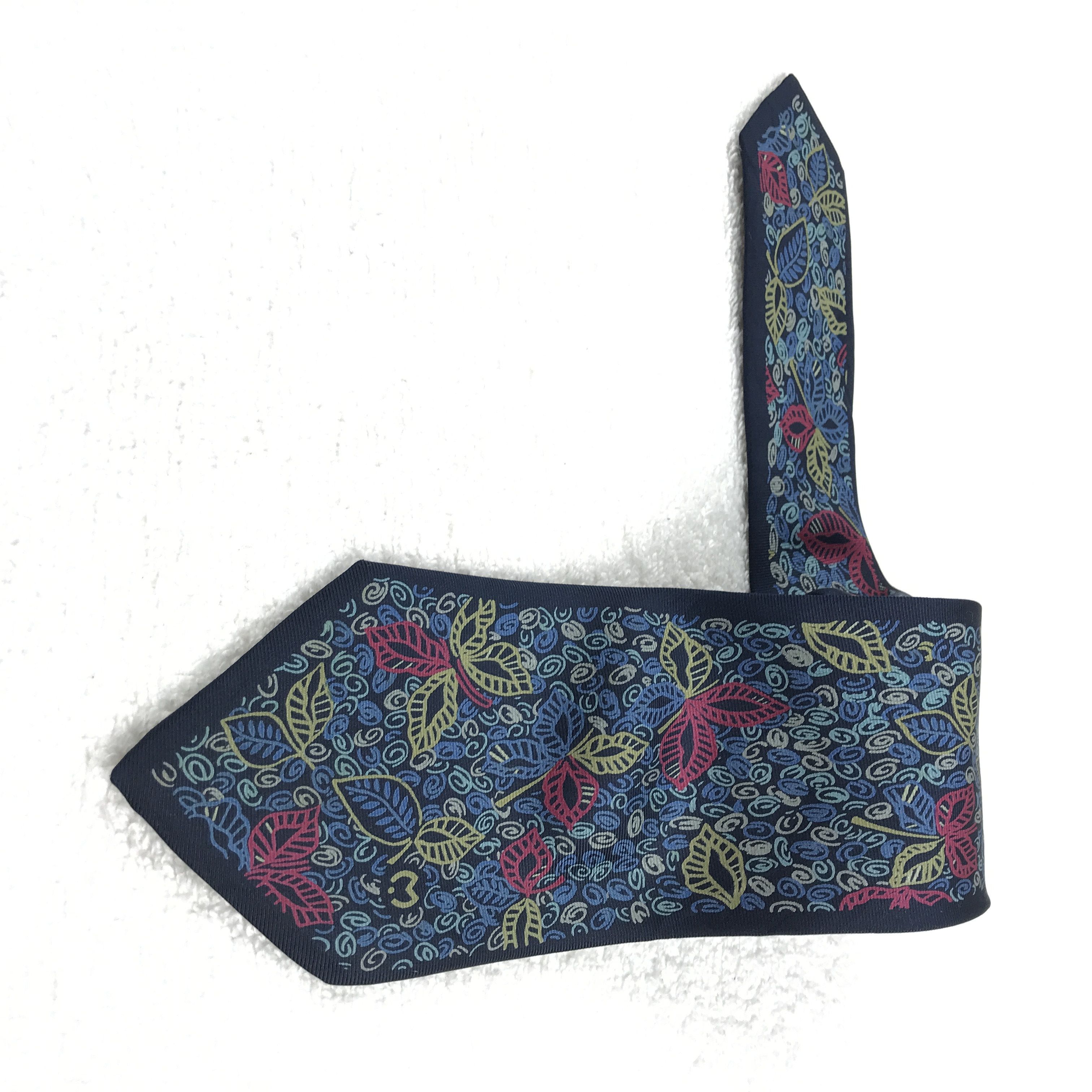 Mila Schon × Vintage MS301 Vintage Mila Schon Necktie Pure Silk Size ONE SIZE - 1 Thumbnail