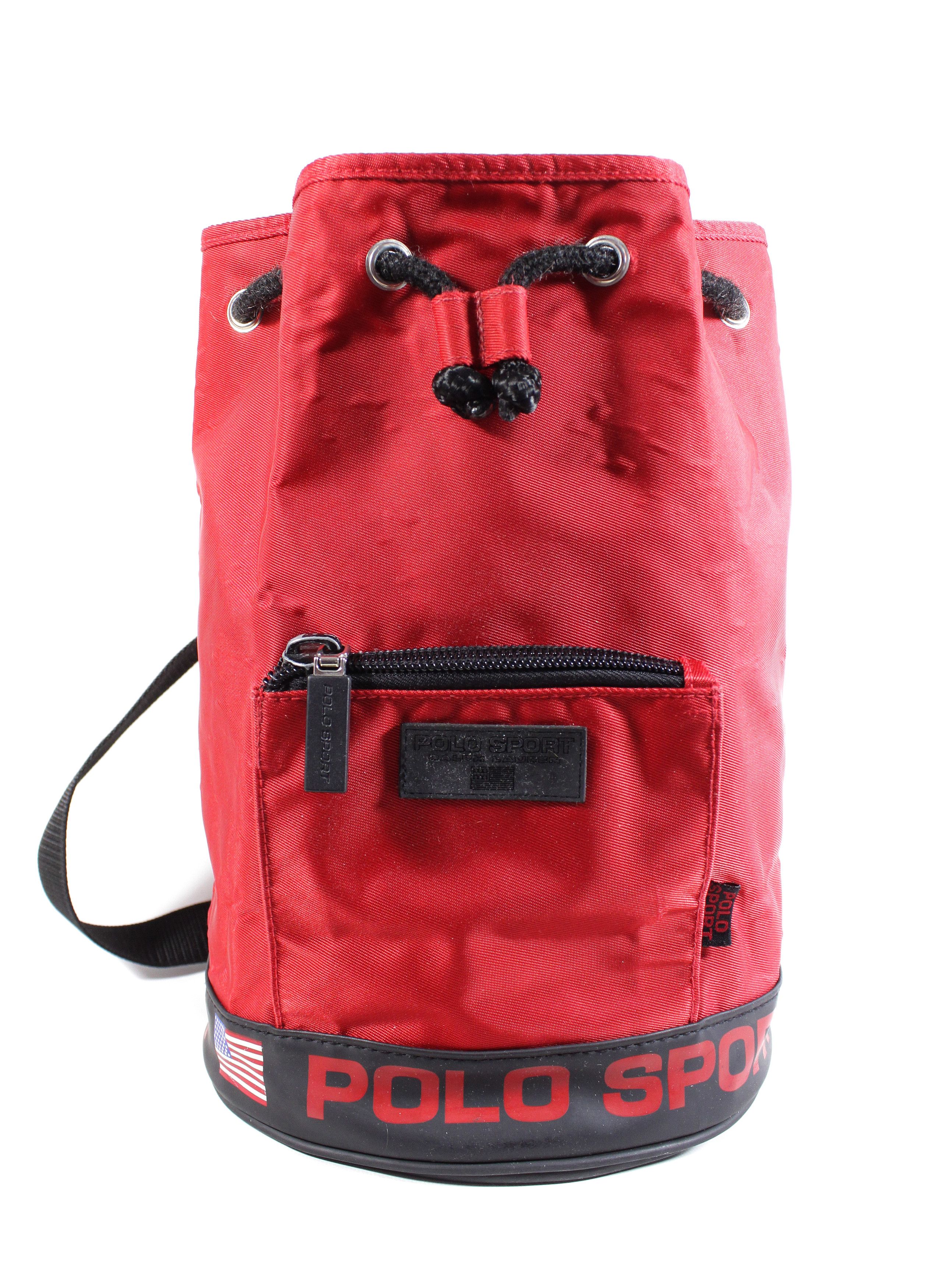 Polo Ralph Lauren 90S Polo Sport Bucket Bag Vintage Size ONE SIZE - 1 Thumbnail