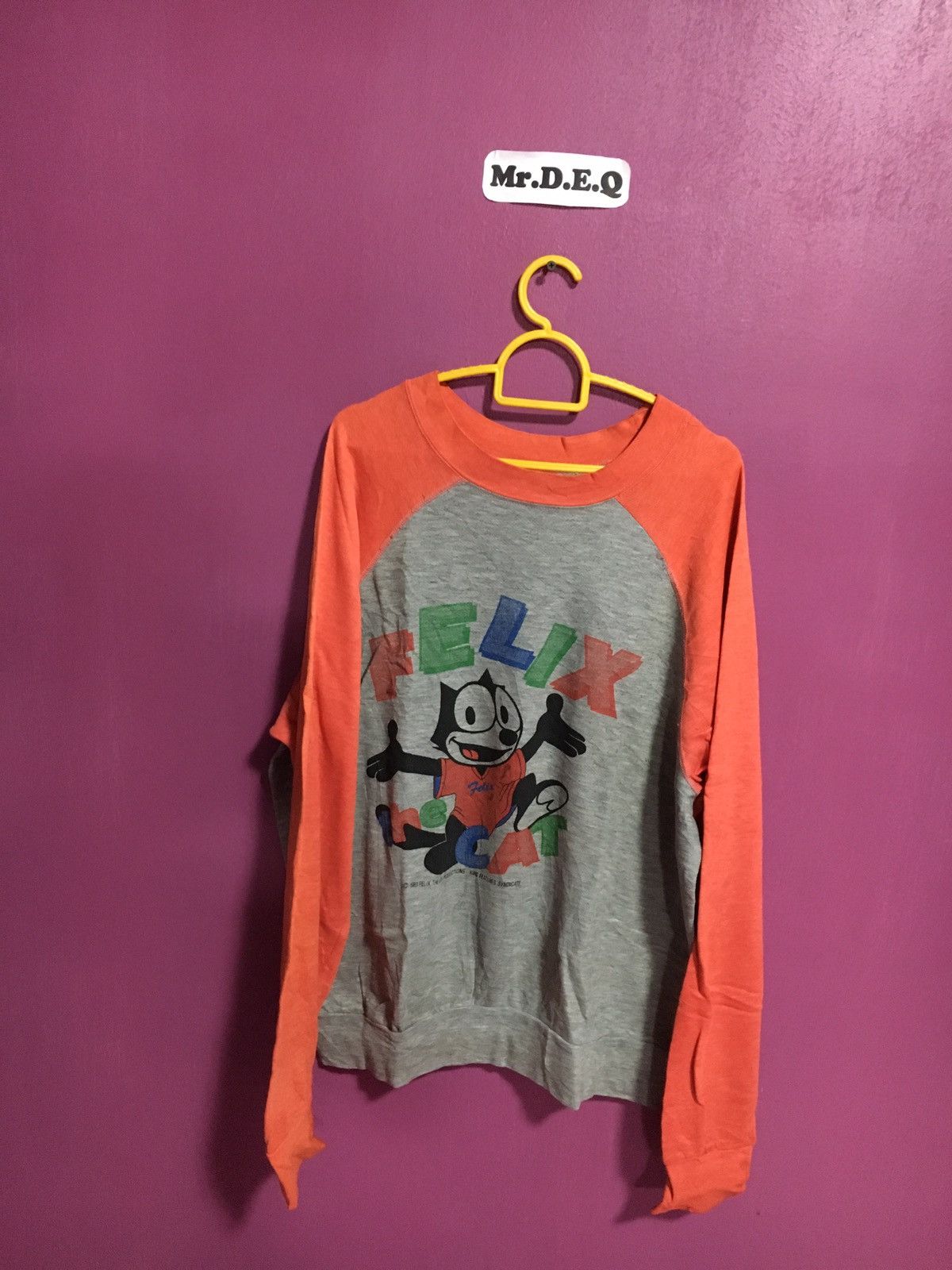 Vintage VINTAGE FELIX THE CAT 90s SIZE L LONG SLEEVE JAPAN Size US L / EU 52-54 / 3 - 1 Thumbnail