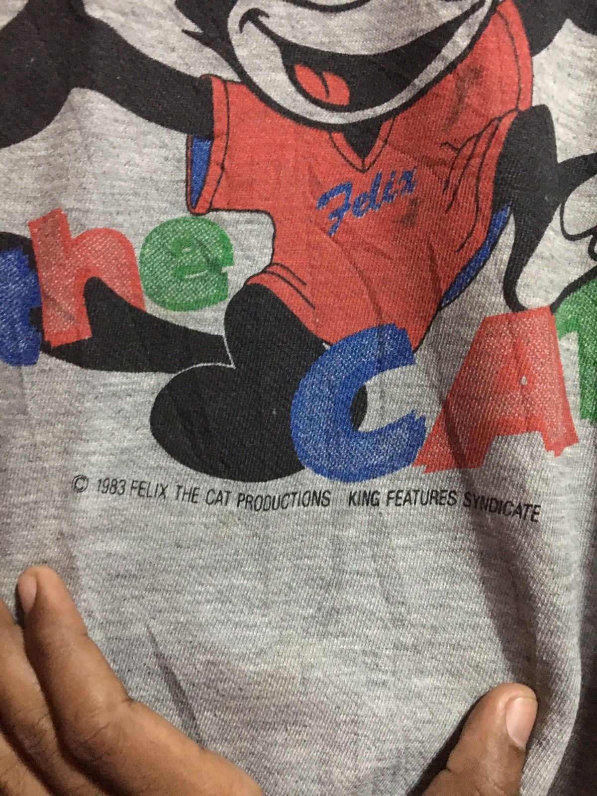 Vintage VINTAGE FELIX THE CAT 90s SIZE L LONG SLEEVE JAPAN Size US L / EU 52-54 / 3 - 3 Thumbnail