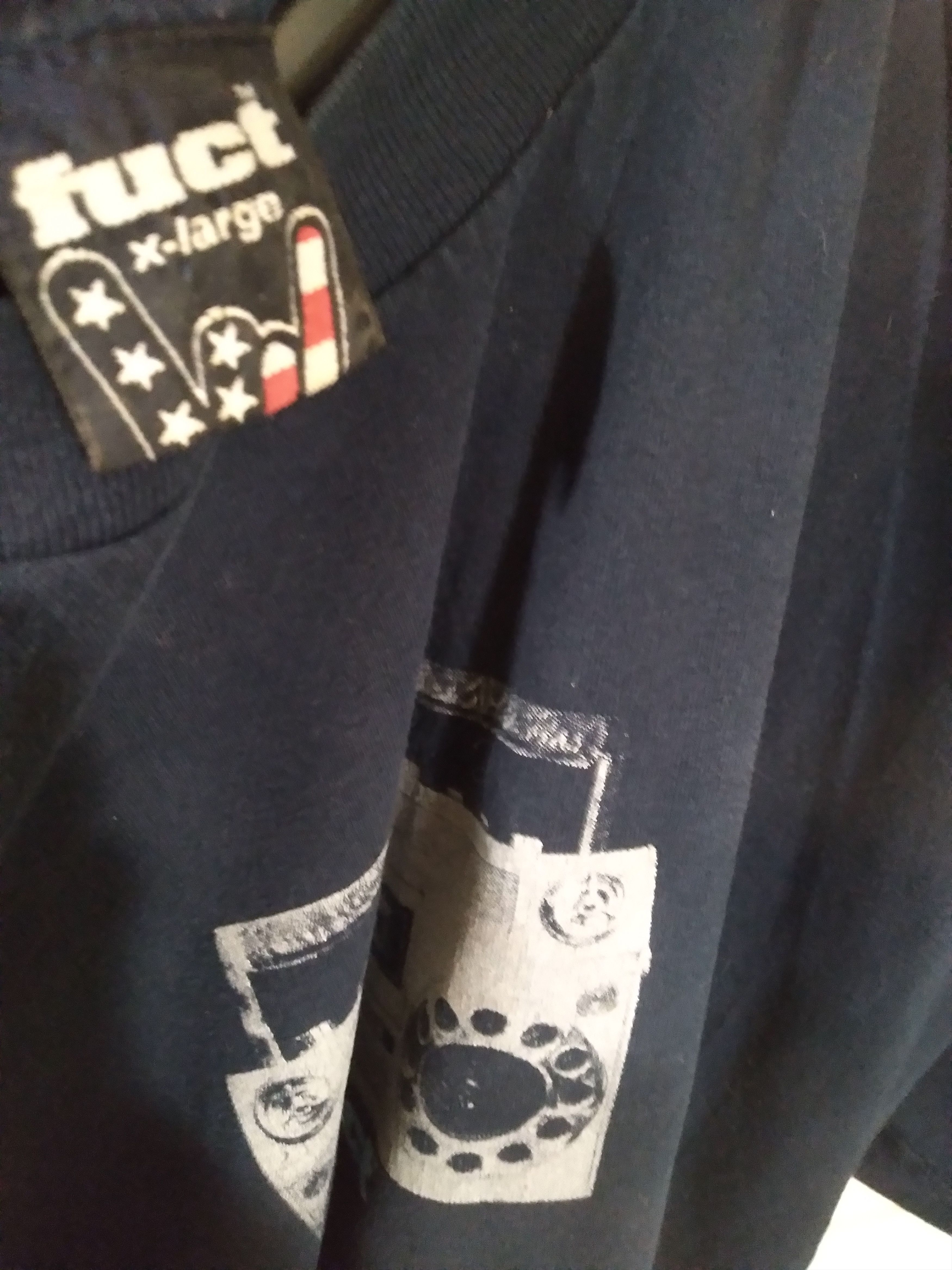 FUCT Vtg 90s OG FUCT Boom Box 80s Hip Hop Graffiti Size US XL / EU 56 / 4 - 3 Thumbnail