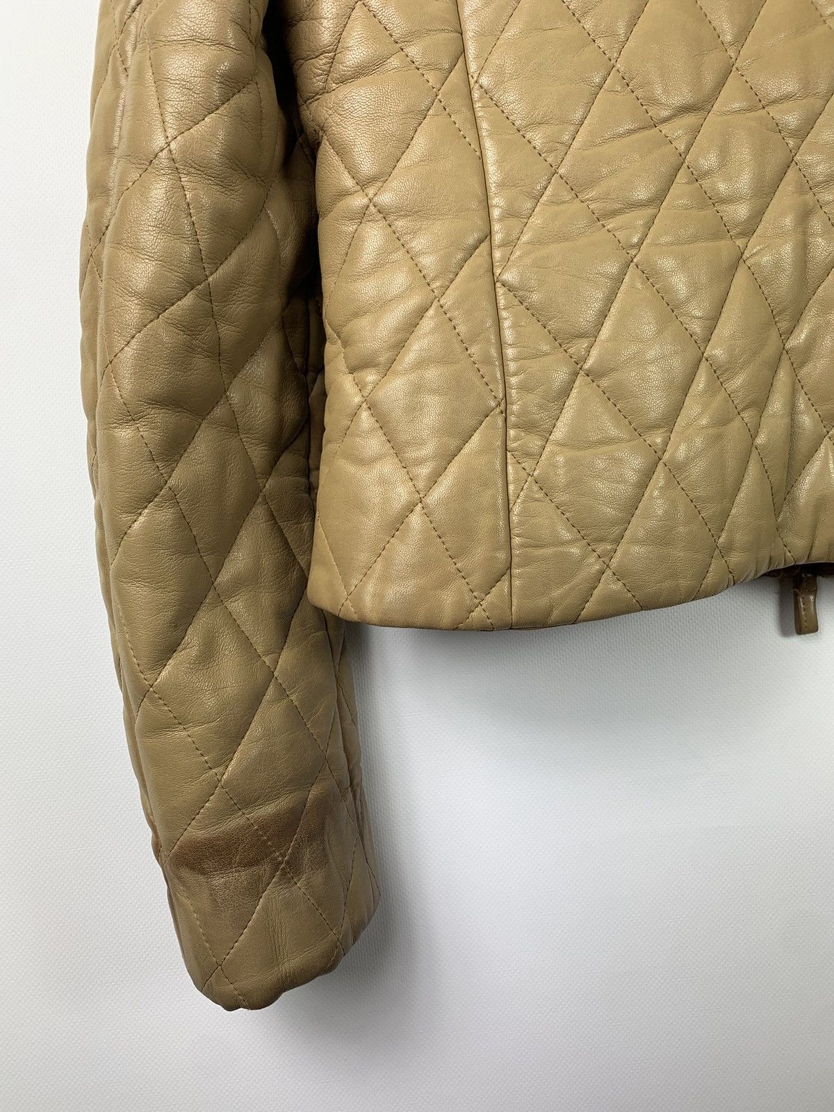 Burberry × Vintage Burberry London vintage women’s quilted leather jacket Size S / US 4 / IT 40 - 11 Thumbnail