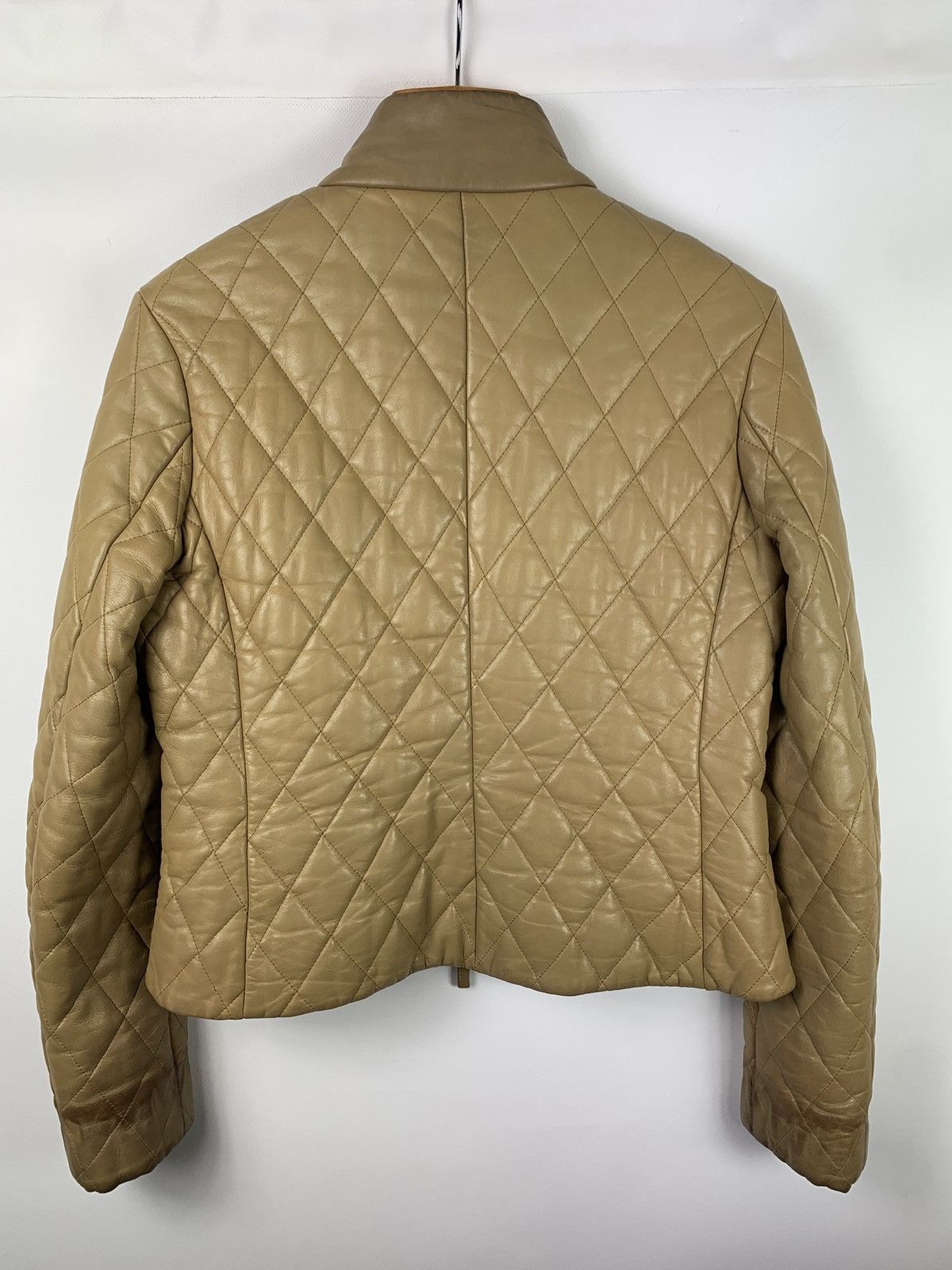 Burberry × Vintage Burberry London vintage women’s quilted leather jacket Size S / US 4 / IT 40 - 10 Thumbnail
