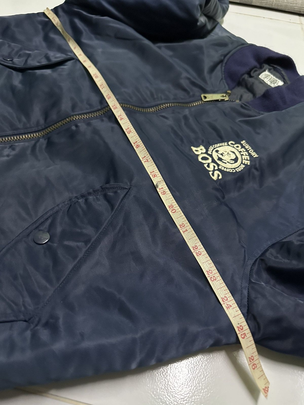 Japanese Brand Suntory coffee boss bomber jacket Size US L / EU 52-54 / 3 - 6 Thumbnail