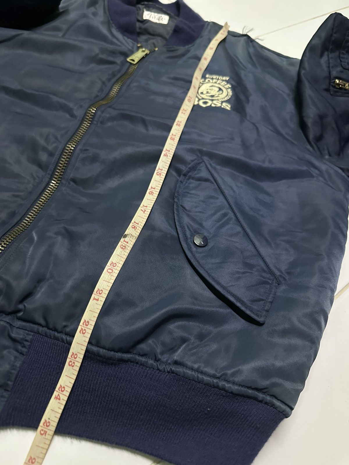 Japanese Brand Suntory coffee boss bomber jacket Size US L / EU 52-54 / 3 - 7 Thumbnail
