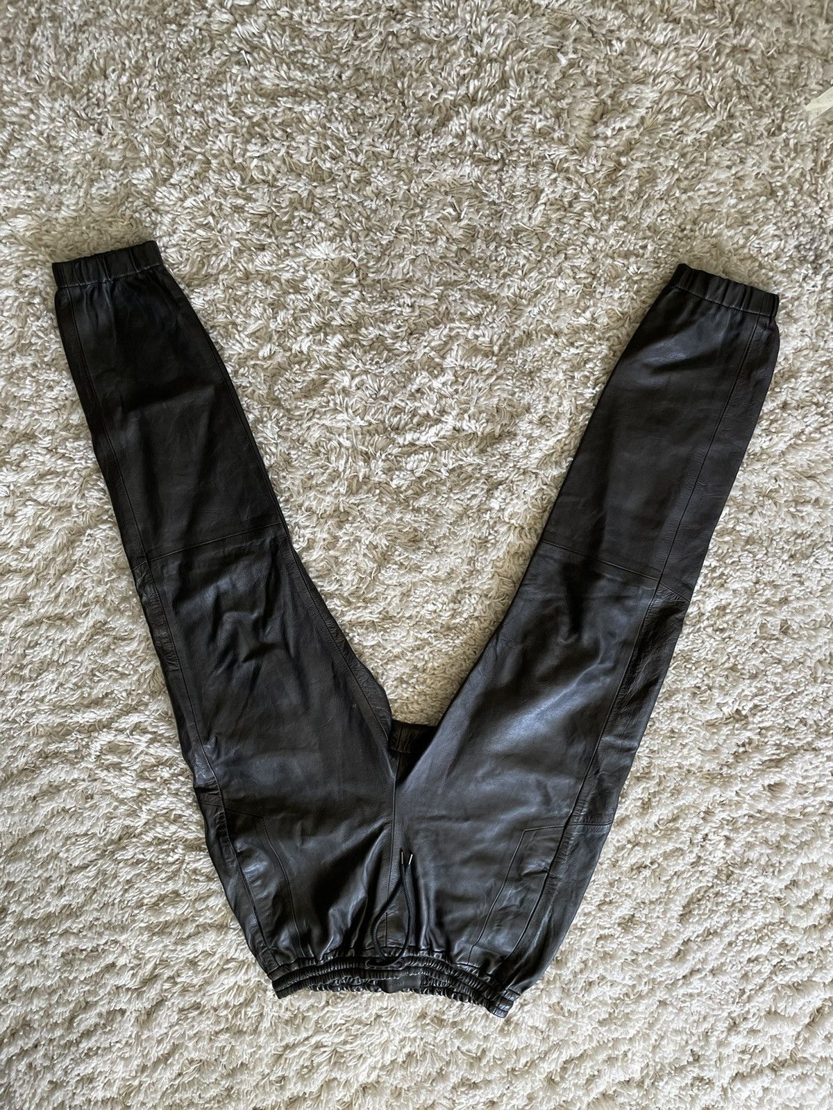 Leather sweatpants J Brand