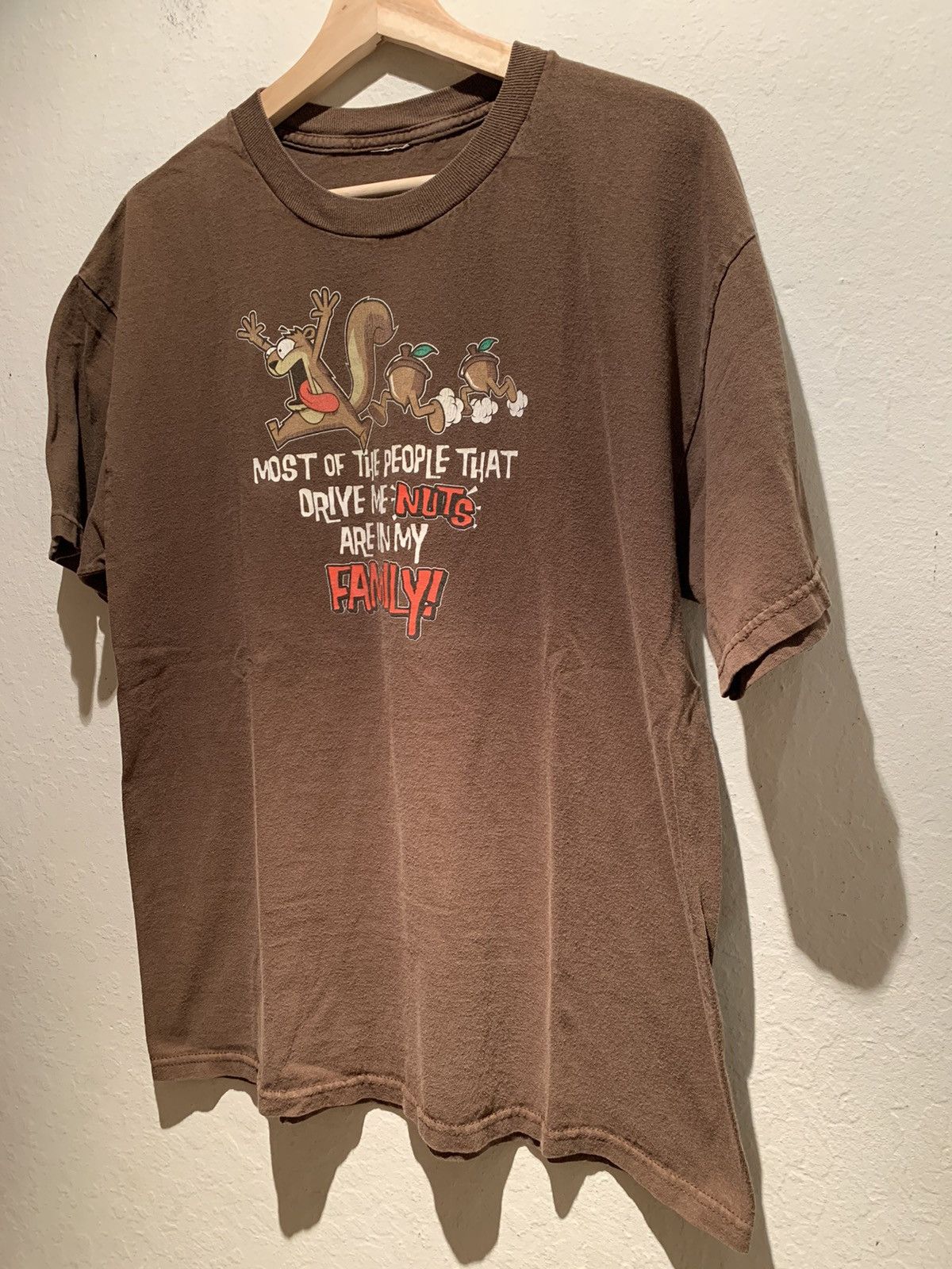 Vintage *RARE* Vintage Y2K Funny Squirrel Comedy T-Shirt - Medium Size US M / EU 48-50 / 2 - 1 Thumbnail