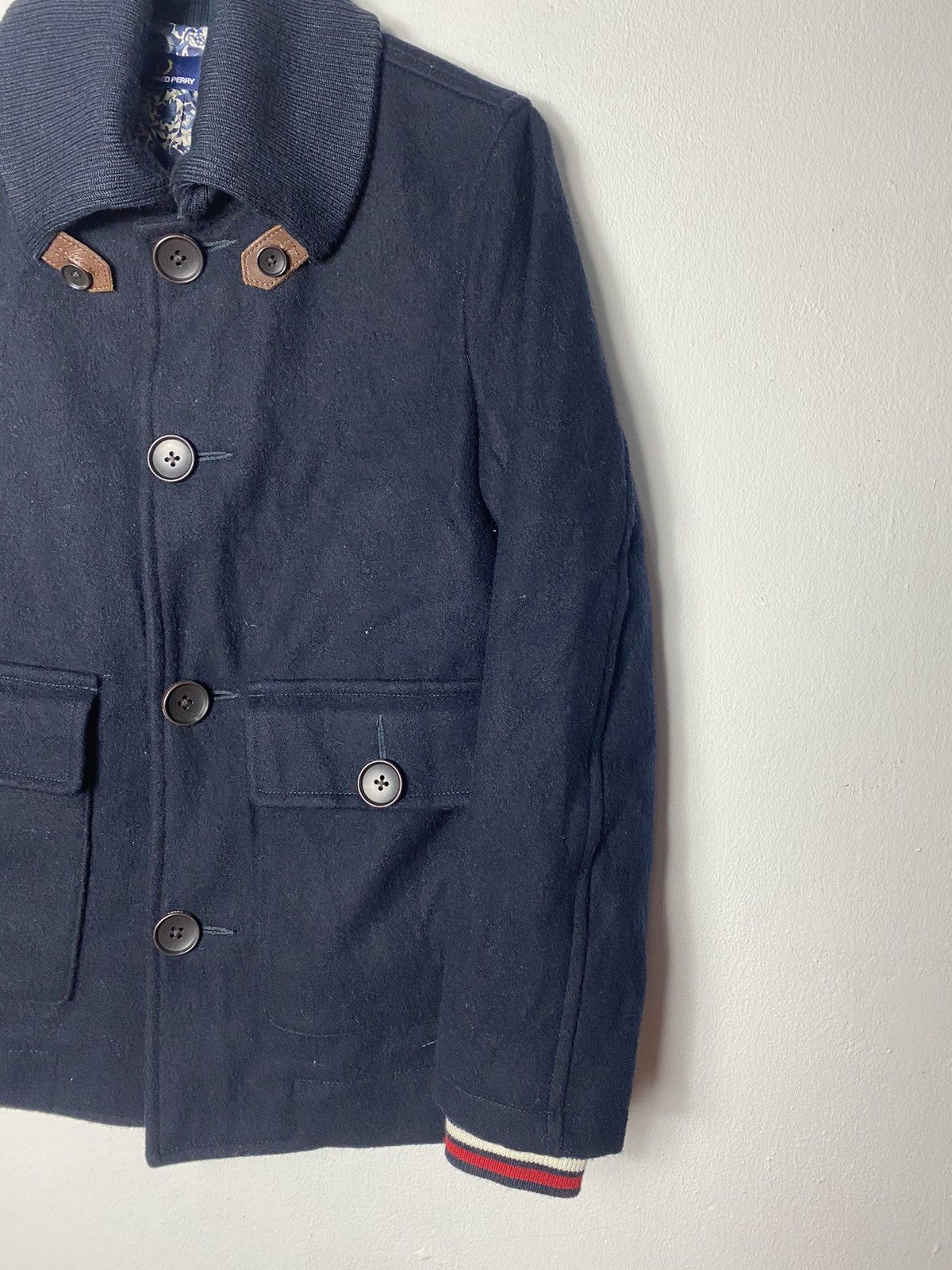 Fred Perry Wool Jacket By Fred Perry Size US S / EU 44-46 / 1 - 3 Thumbnail